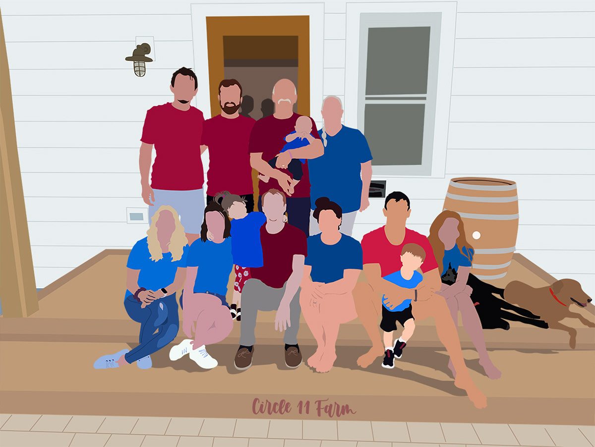 Circle 11 Farm Family