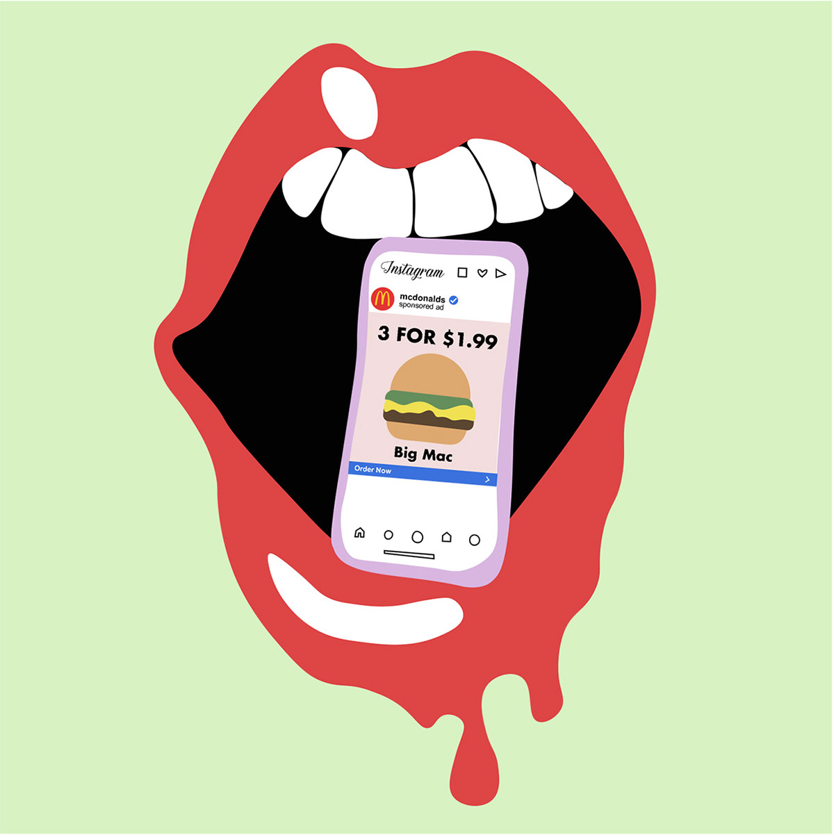 Cravings stemming from advertisements