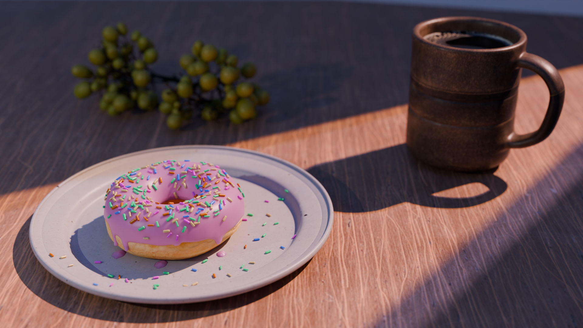 Same picture, but with Cycles Render Engine. Took almost 15 minutes.