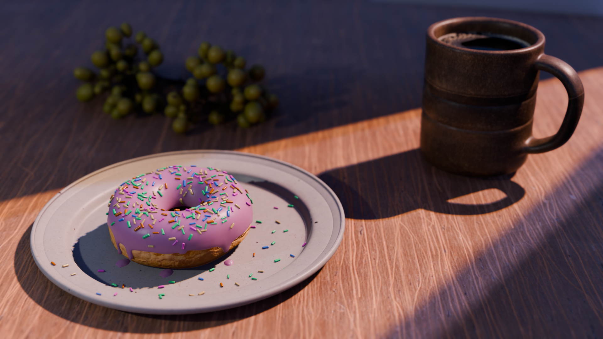 EEVEE render engine. Render time: 4 seconds