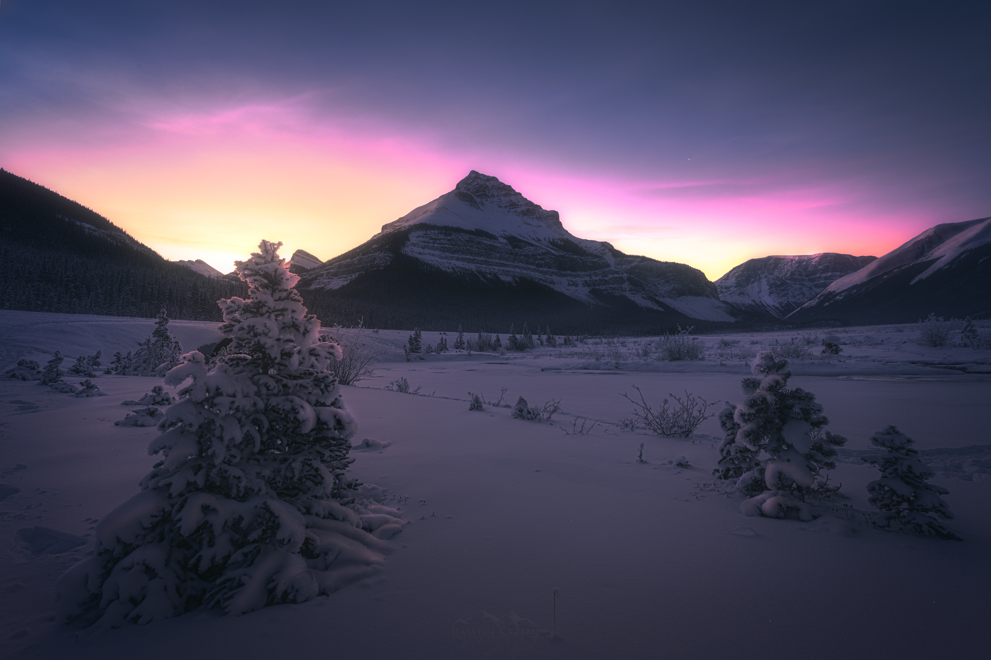 How to Photograph the Canadian Rockies in Winter