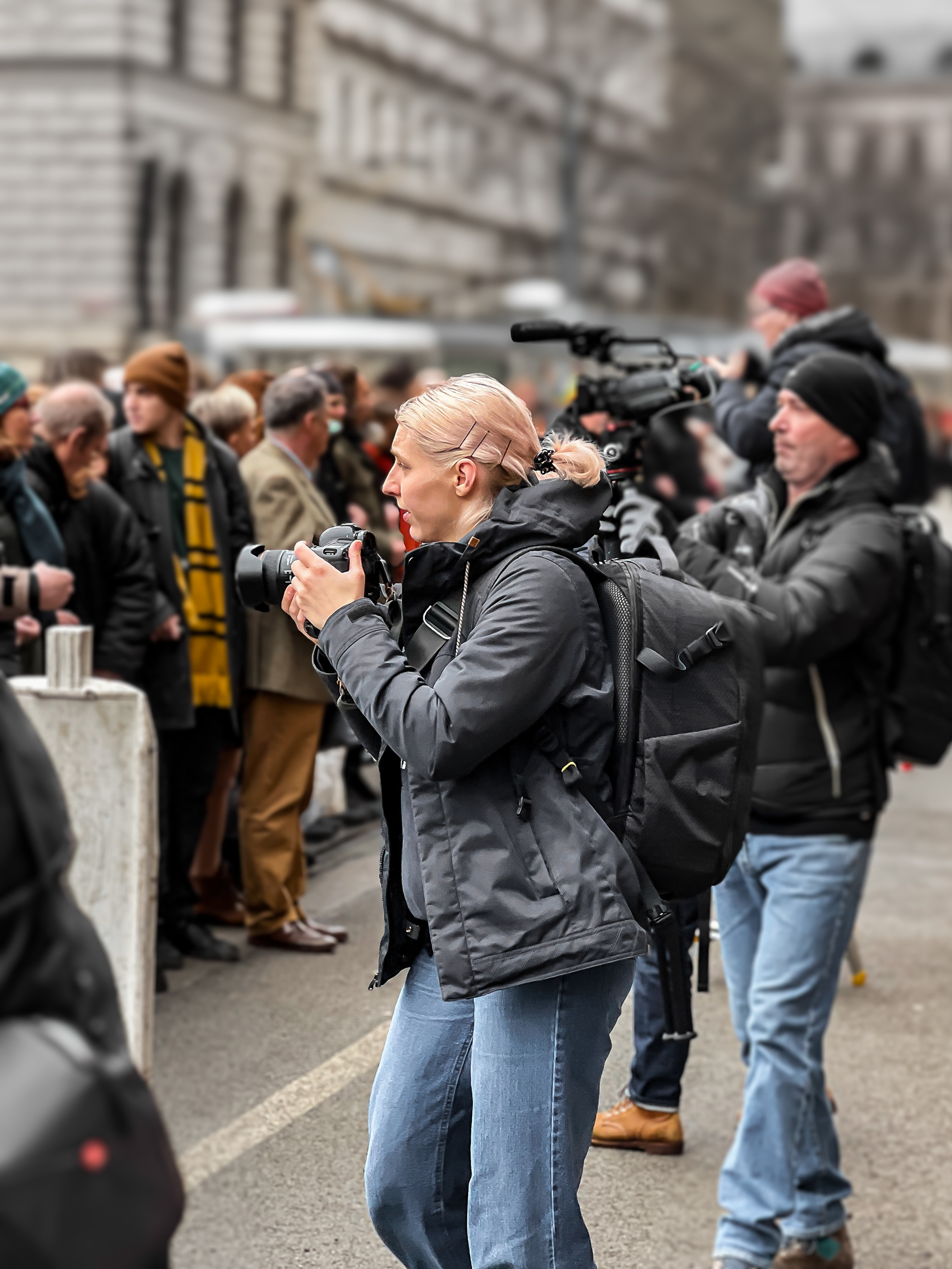 Pieta u Filozofické fakulty, Praha, 4. ledna 2024