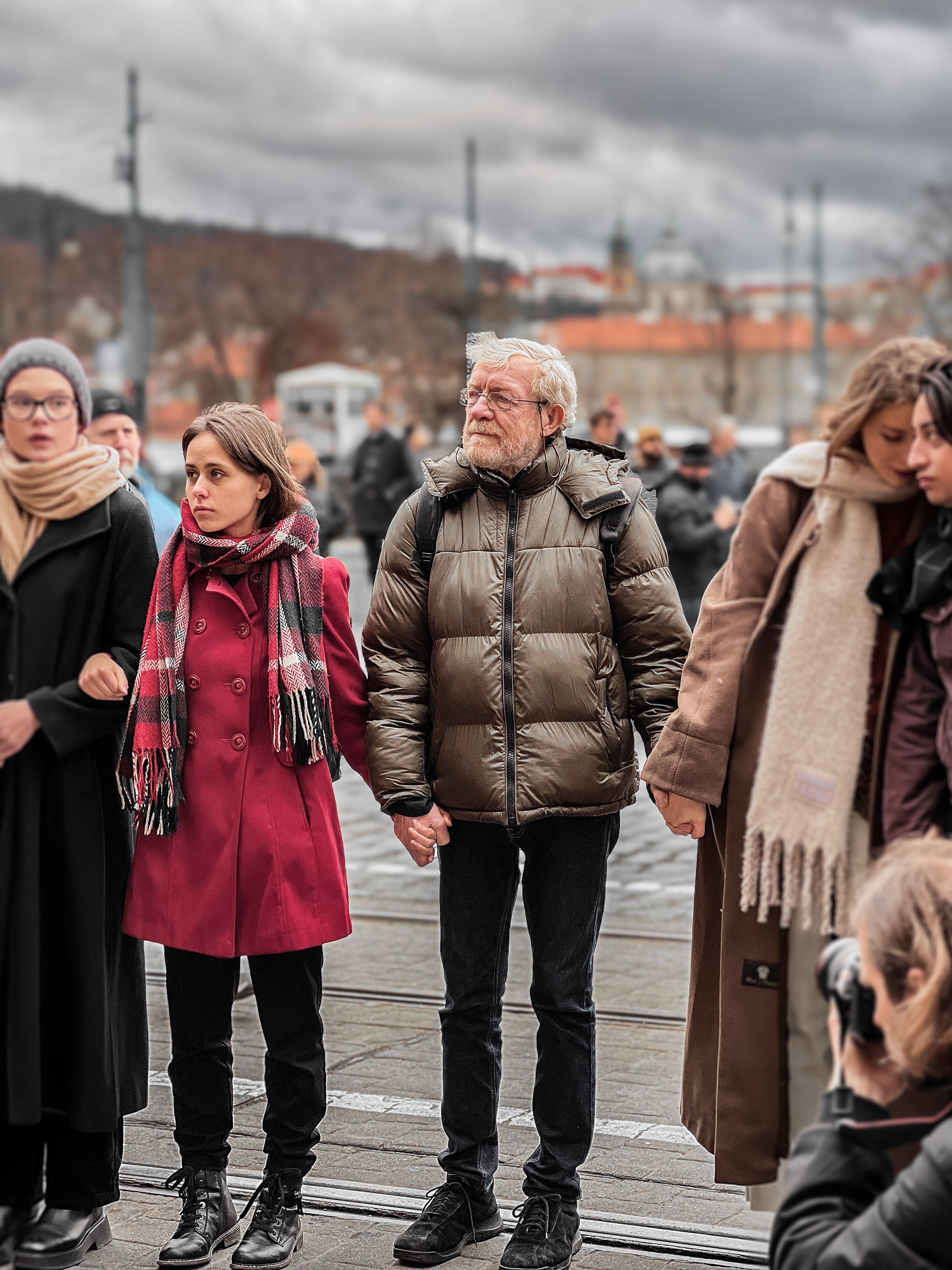 Pieta u Filozofické fakulty, Praha, 4. ledna 2024