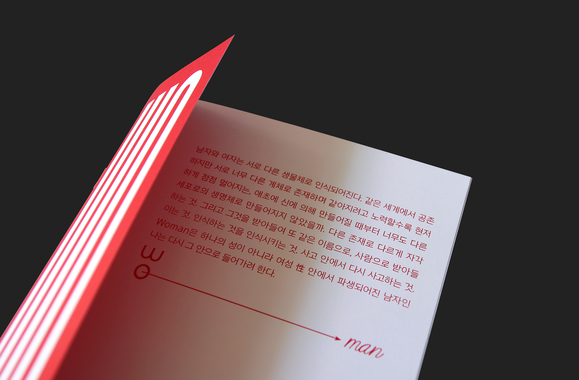  page editorial design of brochure |  WOman 프로그램북, 브로슈어 페이지 레이아웃 편집 디자인