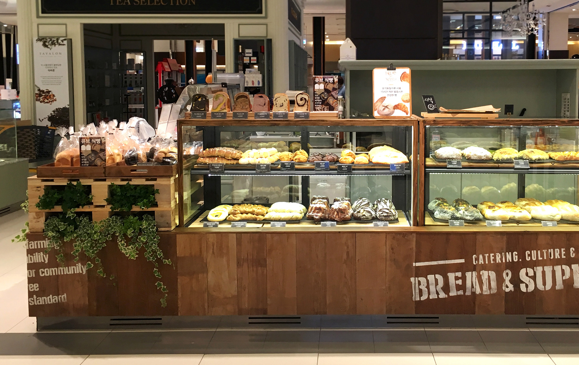 VMD & art direction of Bread and Supply Bakery | 브레드앤서플라이 브랜드 아트디렉팅 및 비주얼 머천다이징
