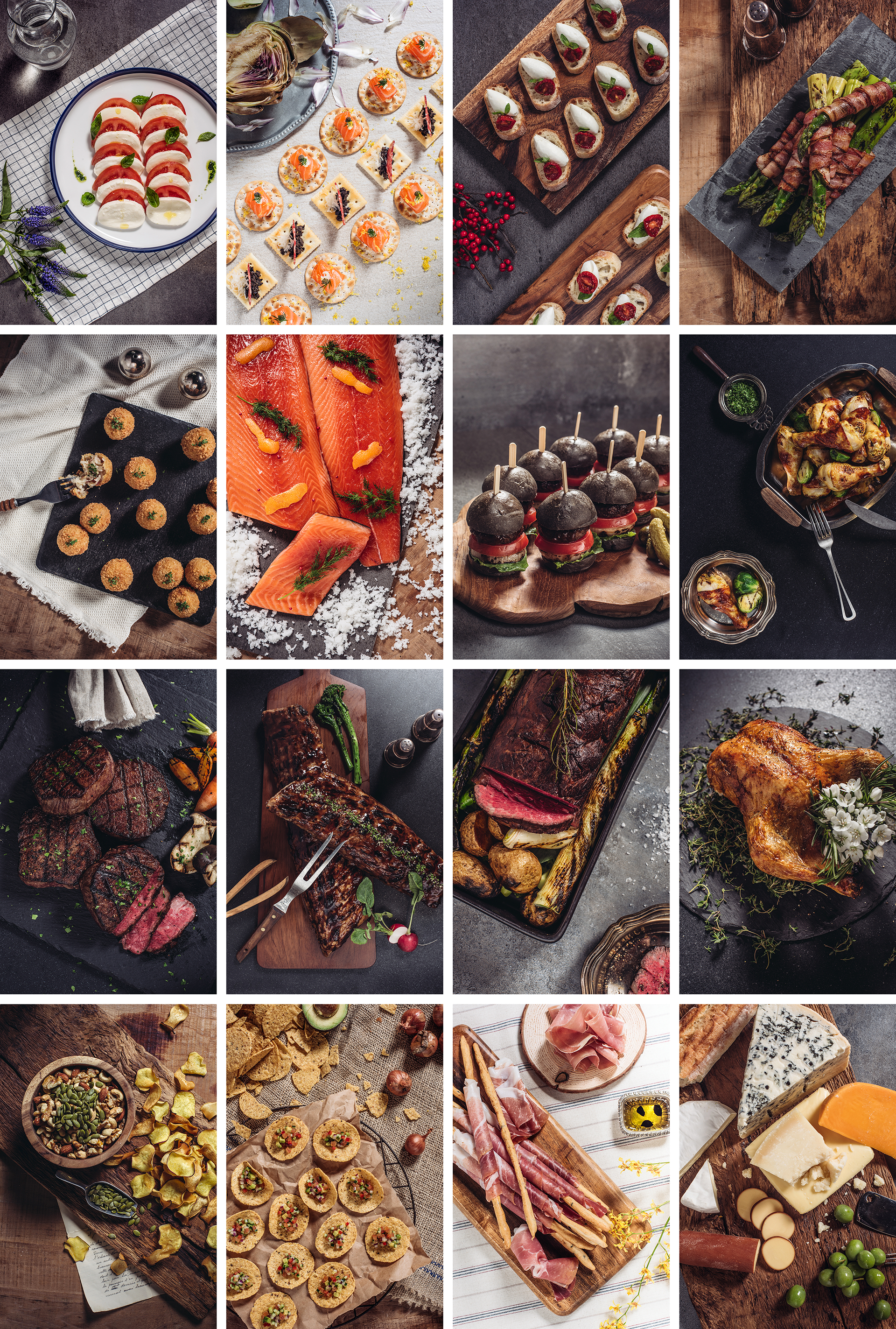 Various catering food concepts and food styling of B&S catering services | 브레드앤서플라이의 케이터링 서비스의 다양한 케이터링 음식 콘셉트와 푸드 스타일링