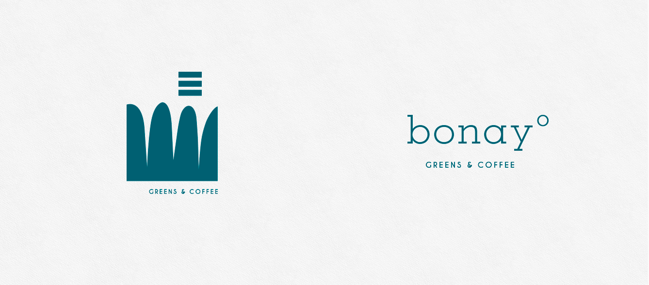Logo & Symbol of the cafe bonay | 카페 보나이 로고 및 심볼 