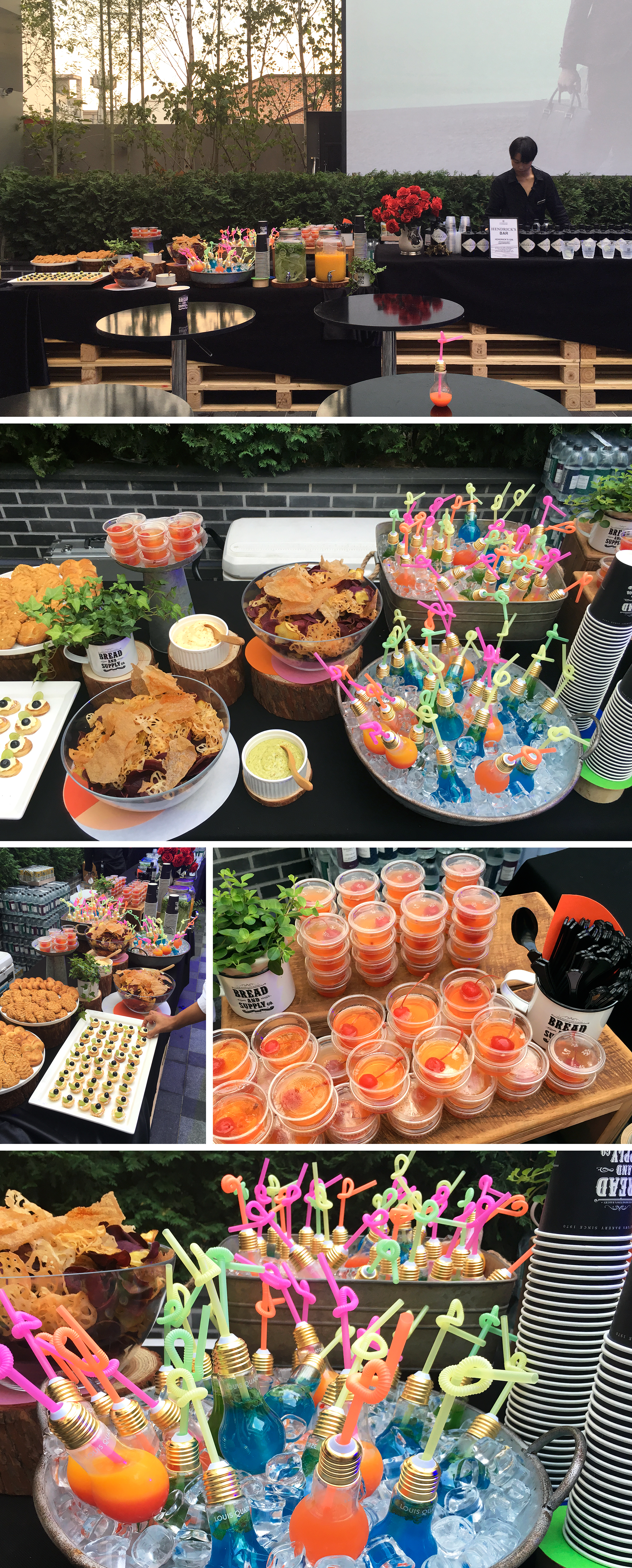 B&S catering service with the key concept of an urban gardening in PLATFORM-L Art Center Art Center | 플랫폼엘 아트센터에서 열린 브랜드 런칭을 위한 브레드앤서플라이 럭셔리 케이터링 서비스