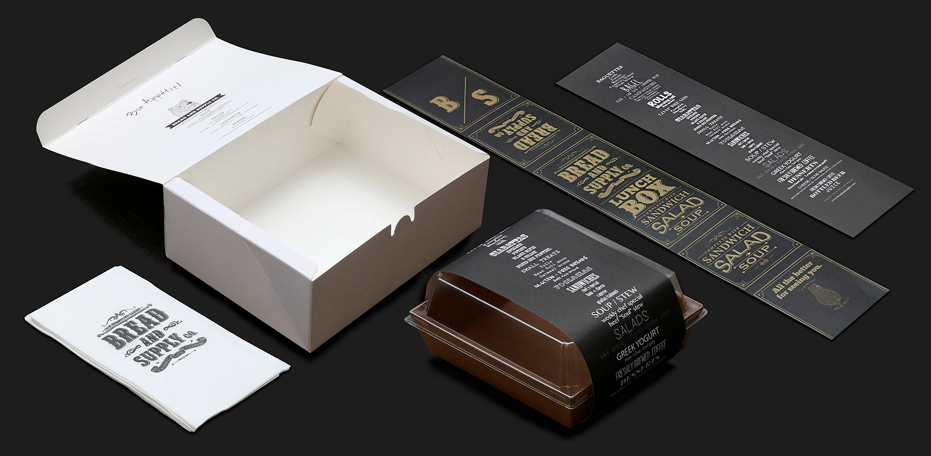 brand packaging of the bakery cafe & restaurant | 빈티지 인더스트리얼 브랜드 아이덴티티 및 패키징