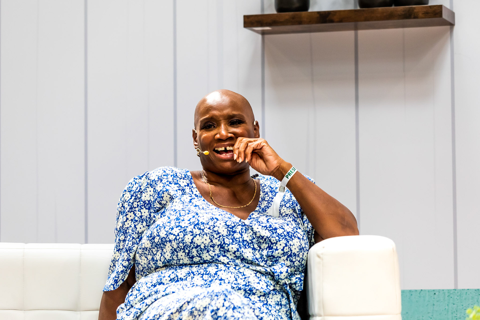 Andi Oliver chats to Barney Desmazery on the Let's Talk Good Food Stage live at the BBC Good Food Show Summer, 16th June 2022