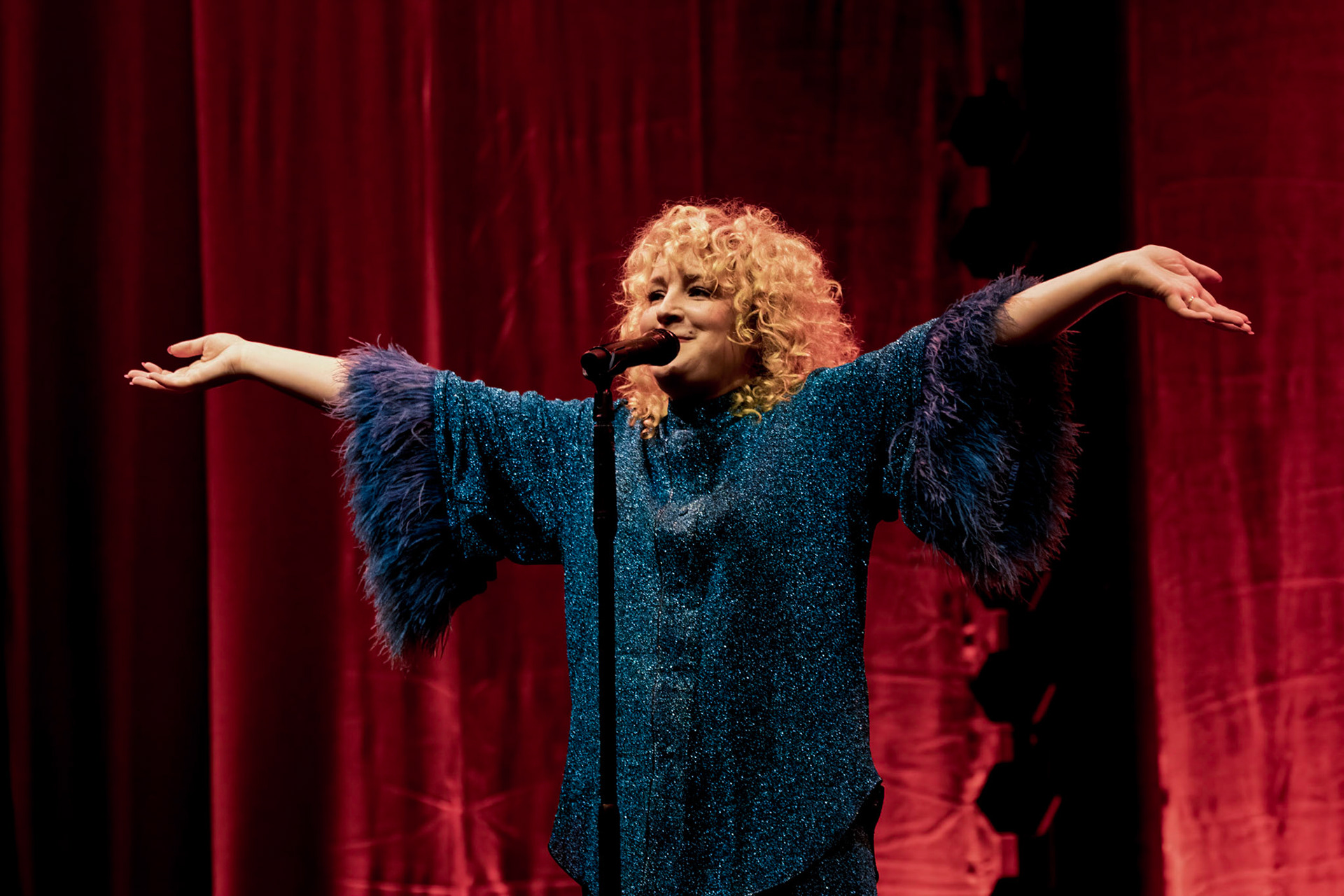 Cam at In The Round Festival, The Roundhouse, London with support from Celine Love, 17th April 2023