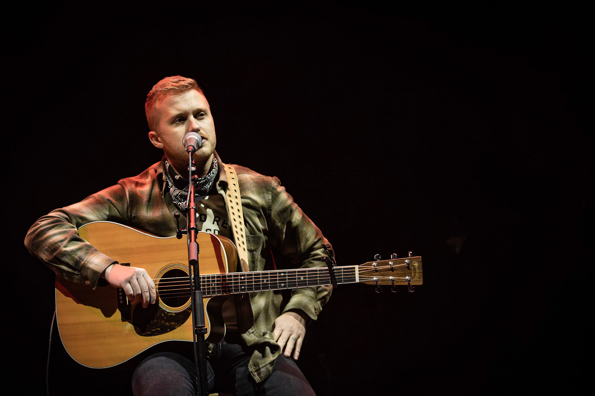 Corey Kent supporting Ashley McBryde at the Eventim Apollo, London, 20th January 2024