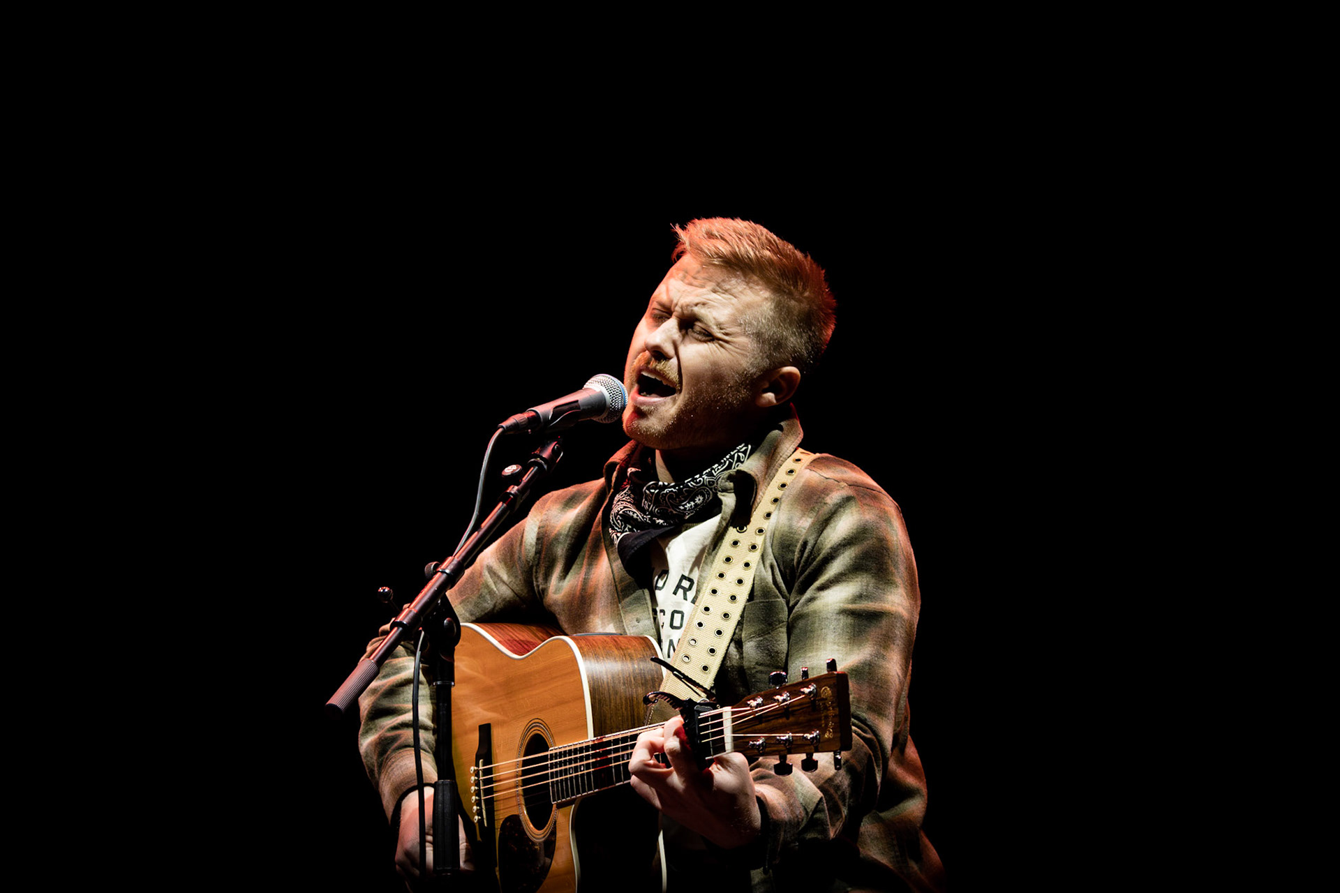 Corey Kent supporting Ashley McBryde at the Eventim Apollo, London, 20th January 2024