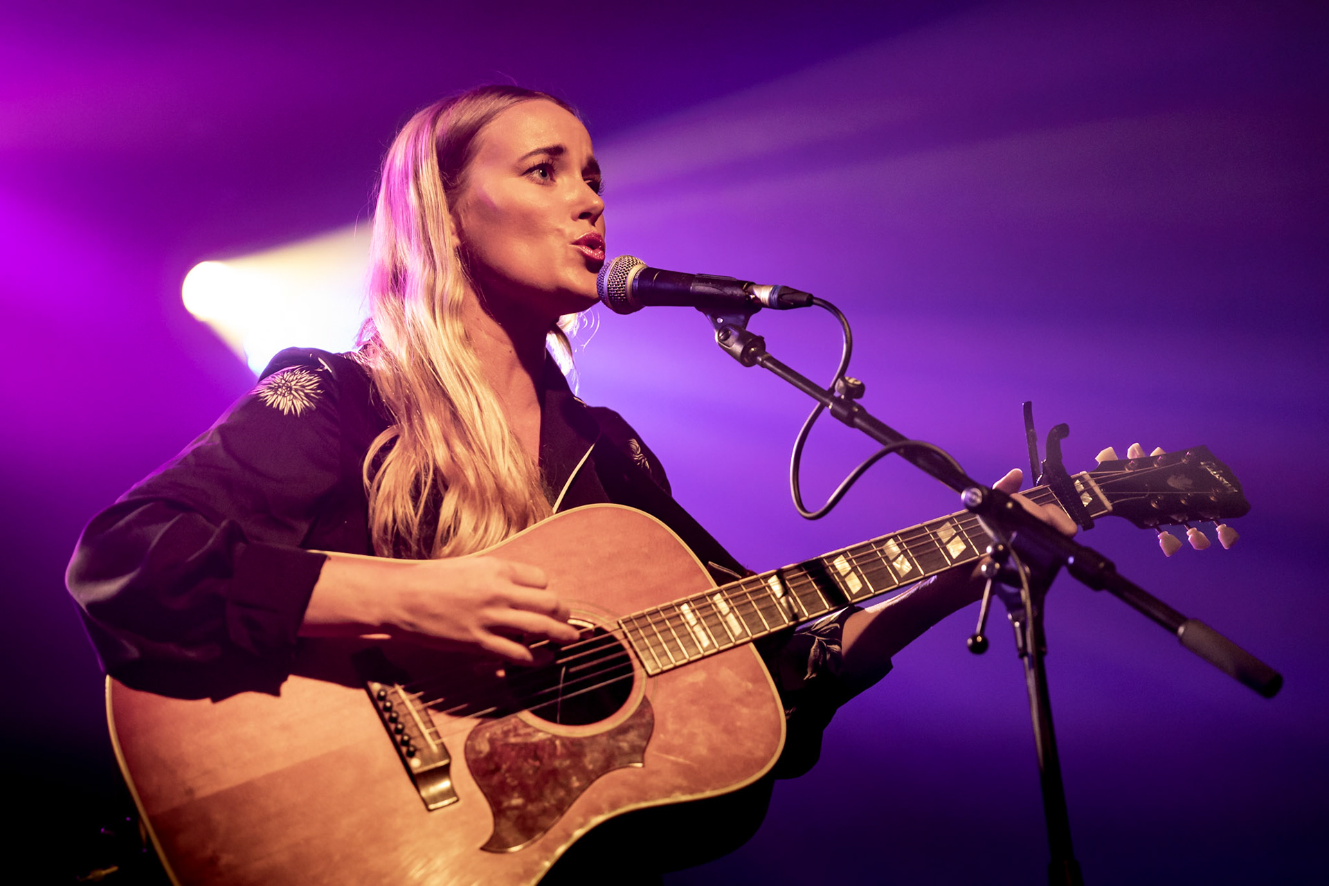 Leah Blevins supporting Morgan Wade on tour  at The Garage, Highbury Corner, London, 20th June 2022