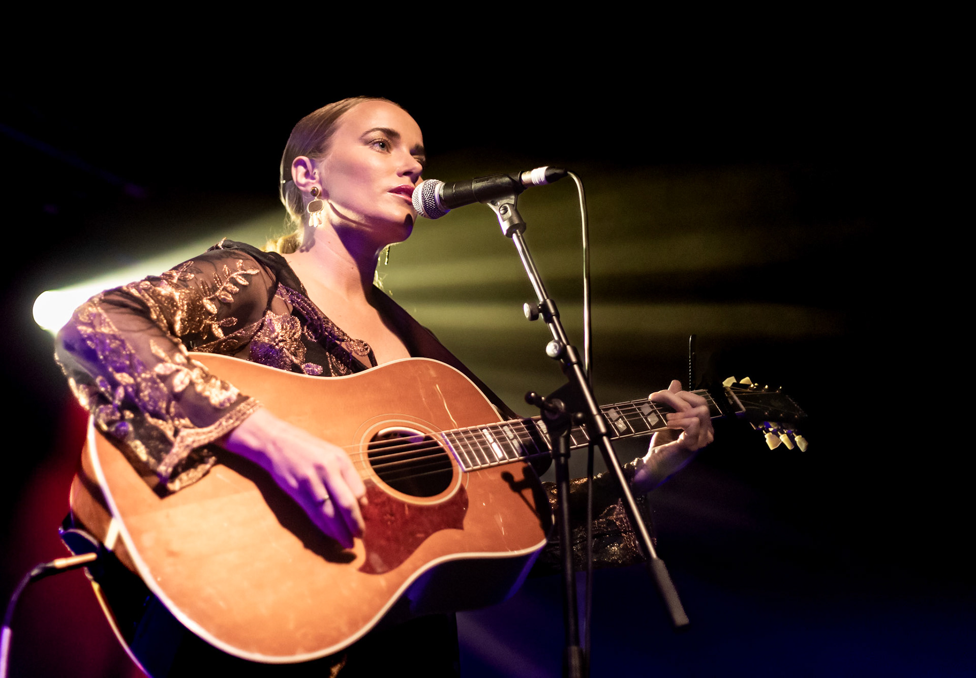 Leah Blevins supporting Morgan Wade on tour  at The Garage, Highbury Corner, London, 21st June 2022