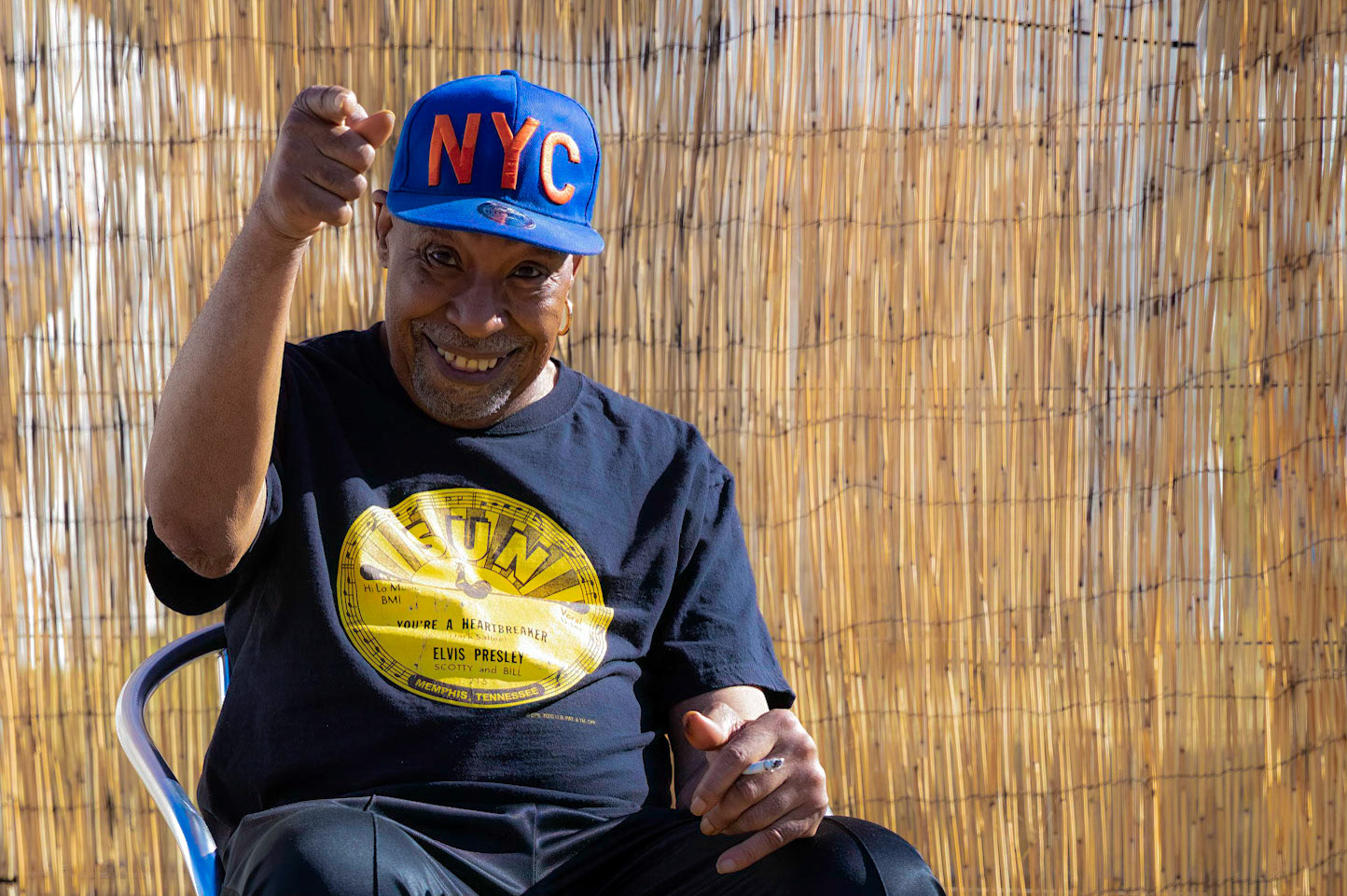 Geno Washington, Behind the Scenes at Cornbury Festival, July 2022