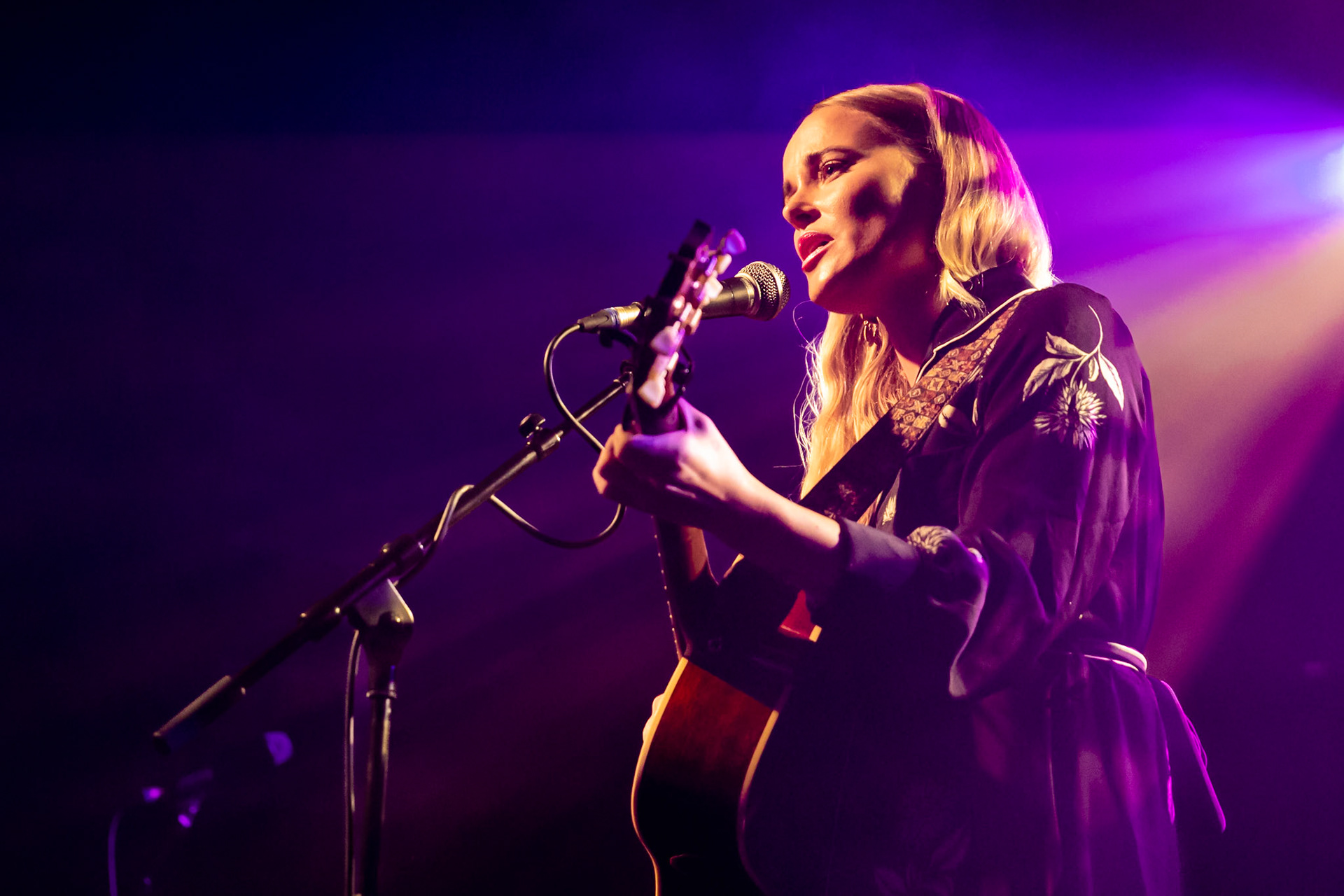 Leah Blevins supporting Morgan Wade on tour  at The Garage, Highbury Corner, London, 20th June 2022