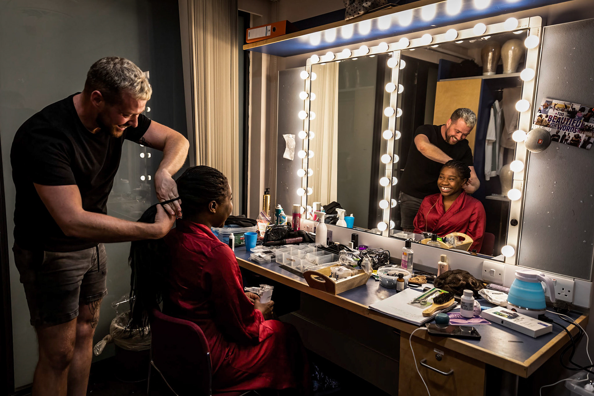 Behind The Scenes at The Color Purple at The Birmingham Hippodrome, 15th September 2022