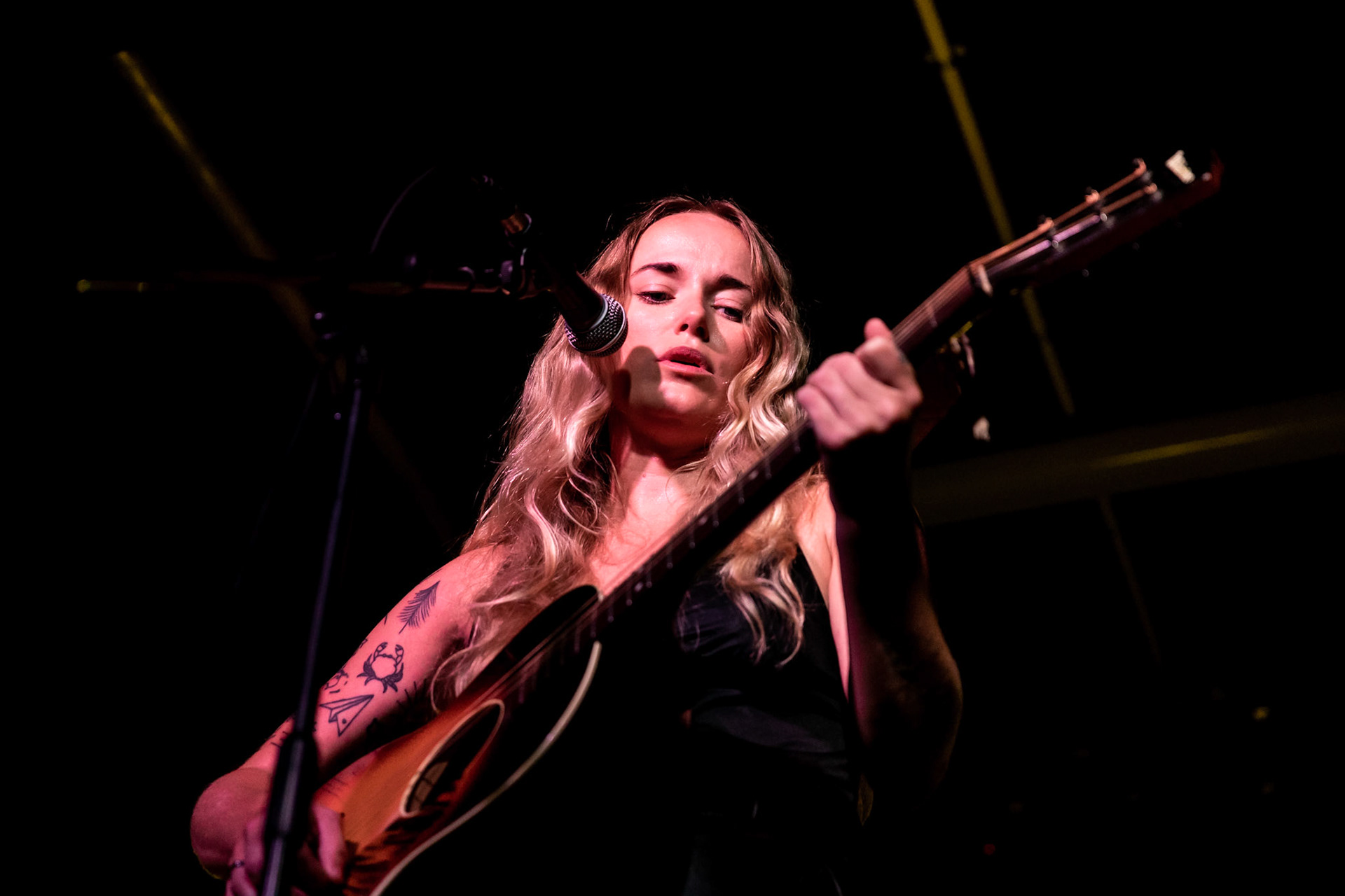 Leah Blevins supporting Morgan Wade's UK Tour at the Manchester Academy 3, June 24th 2022