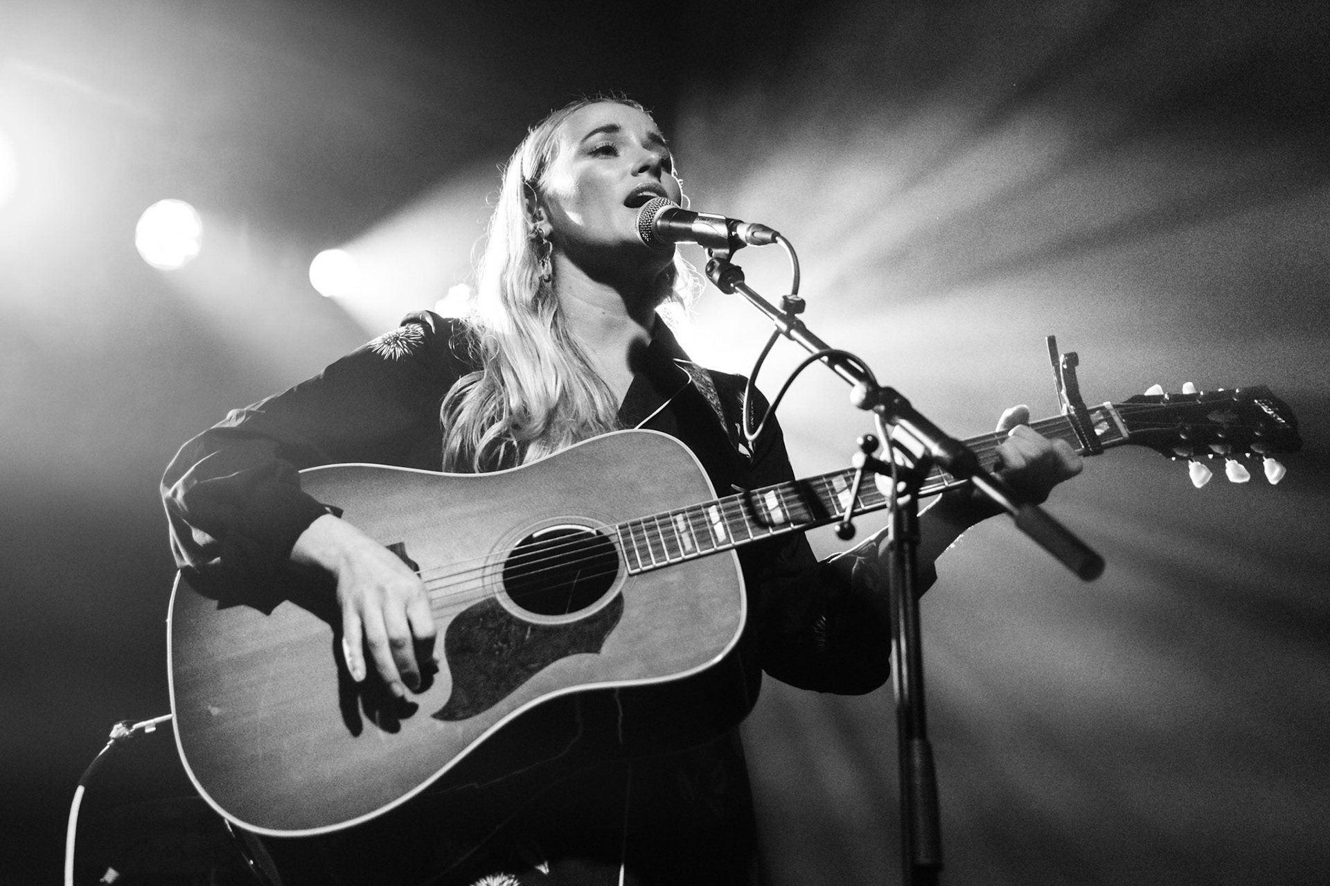 Leah Blevins supporting Morgan Wade on tour  at The Garage, Highbury Corner, London, 20th June 2022