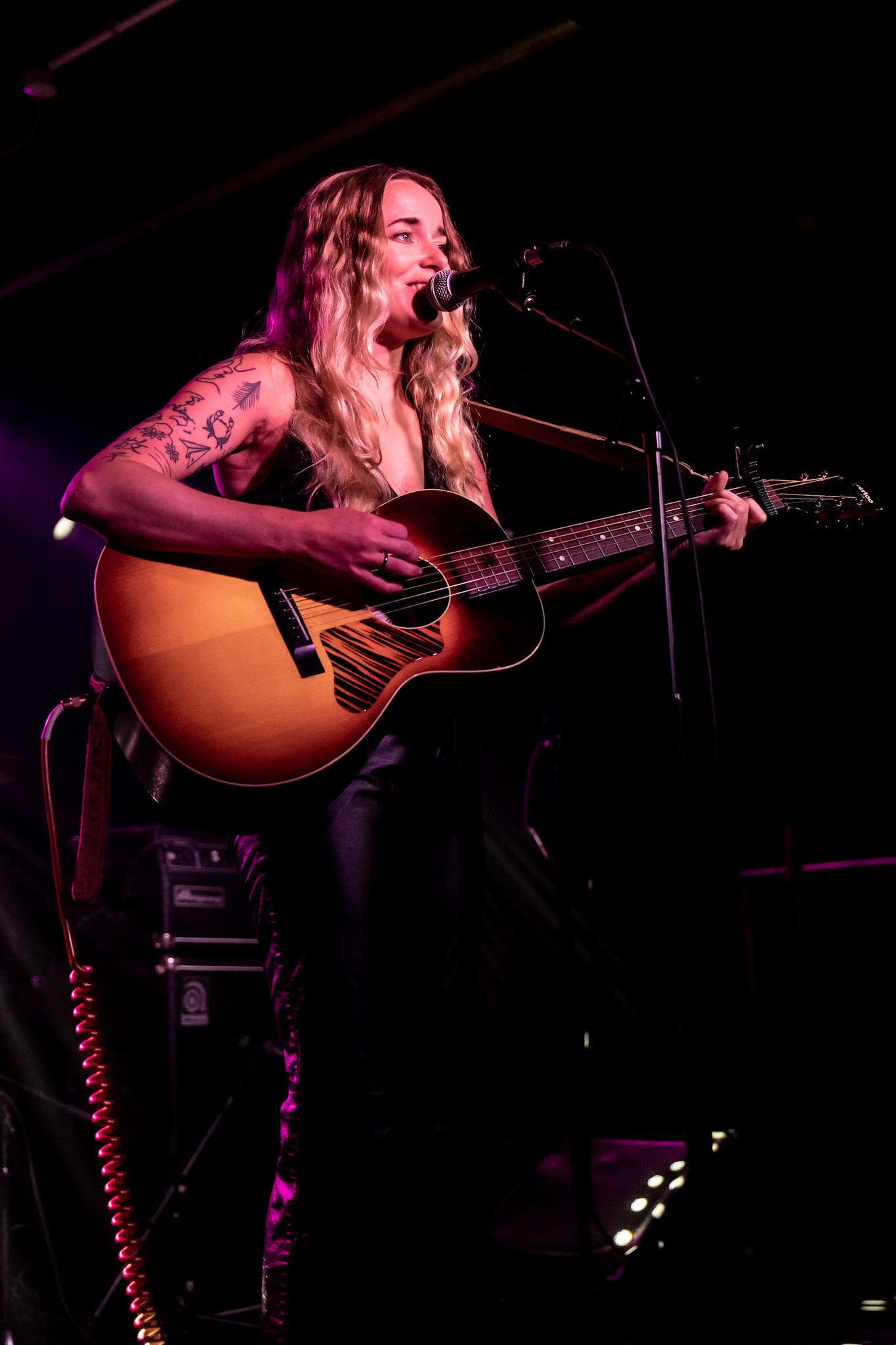 Leah Blevins supporting Morgan Wade's UK Tour at the Manchester Academy 3, June 24th 2022