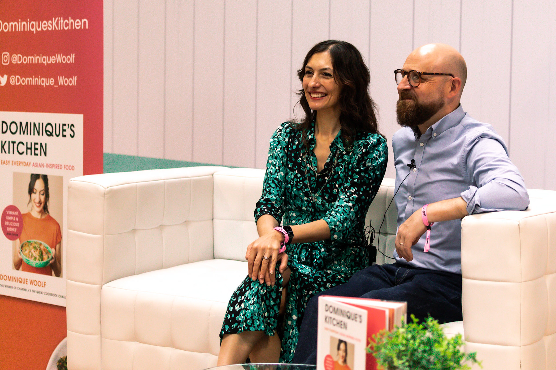 Dominique Woolf chats to Barney Desmazery on the Let's Talk Good Food Stage live at the BBC Good Food Show Summer, 16th June 2022