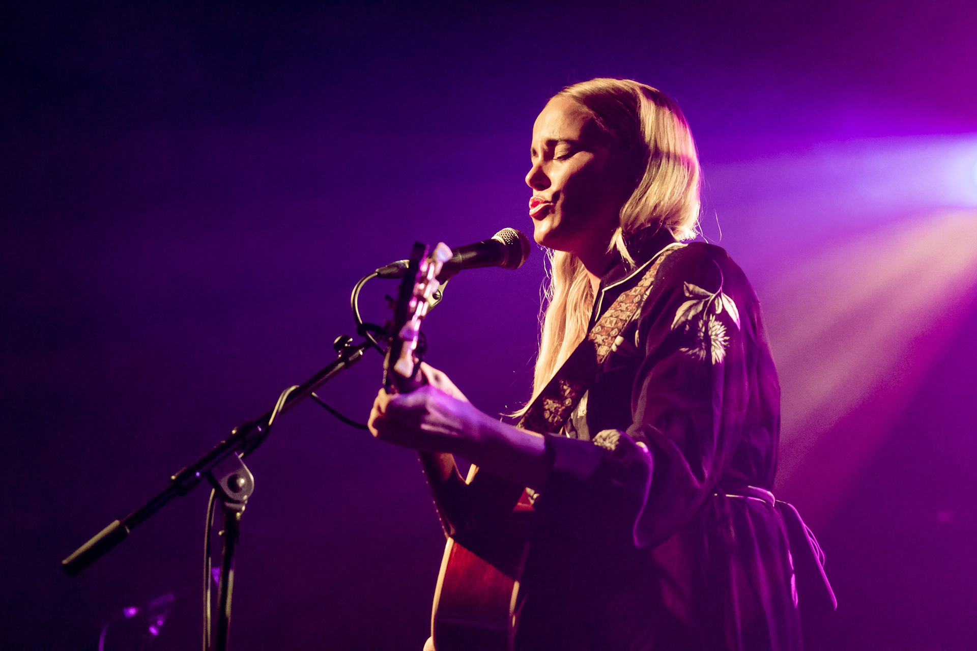Leah Blevins supporting Morgan Wade on tour  at The Garage, Highbury Corner, London, 20th June 2022