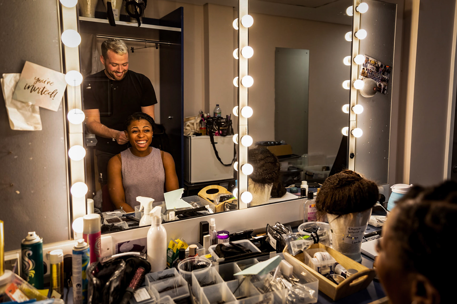 Behind The Scenes at The Color Purple at The Birmingham Hippodrome, 15th September 2022