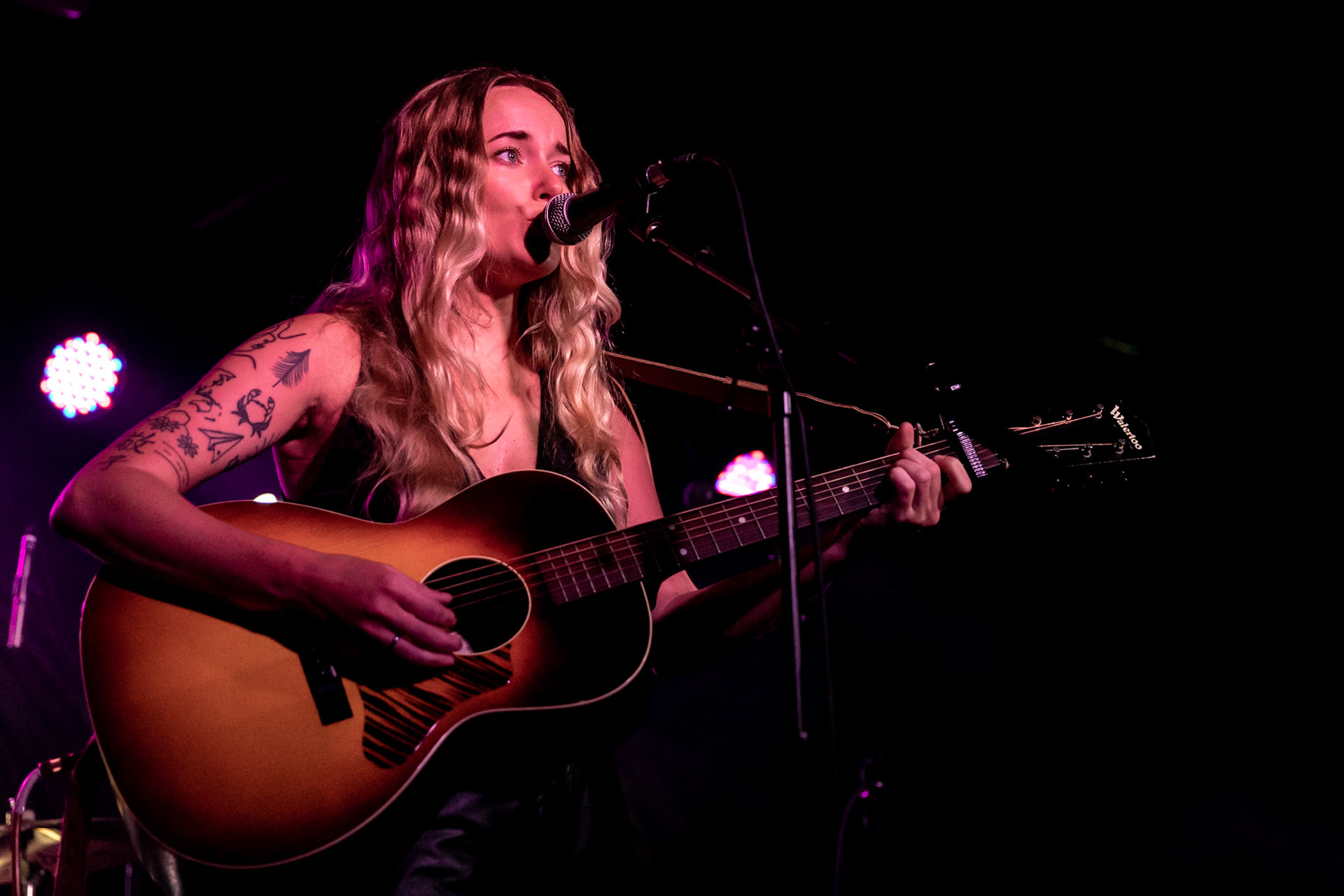 Leah Blevins supporting Morgan Wade's UK Tour at the Manchester Academy 3, June 24th 2022