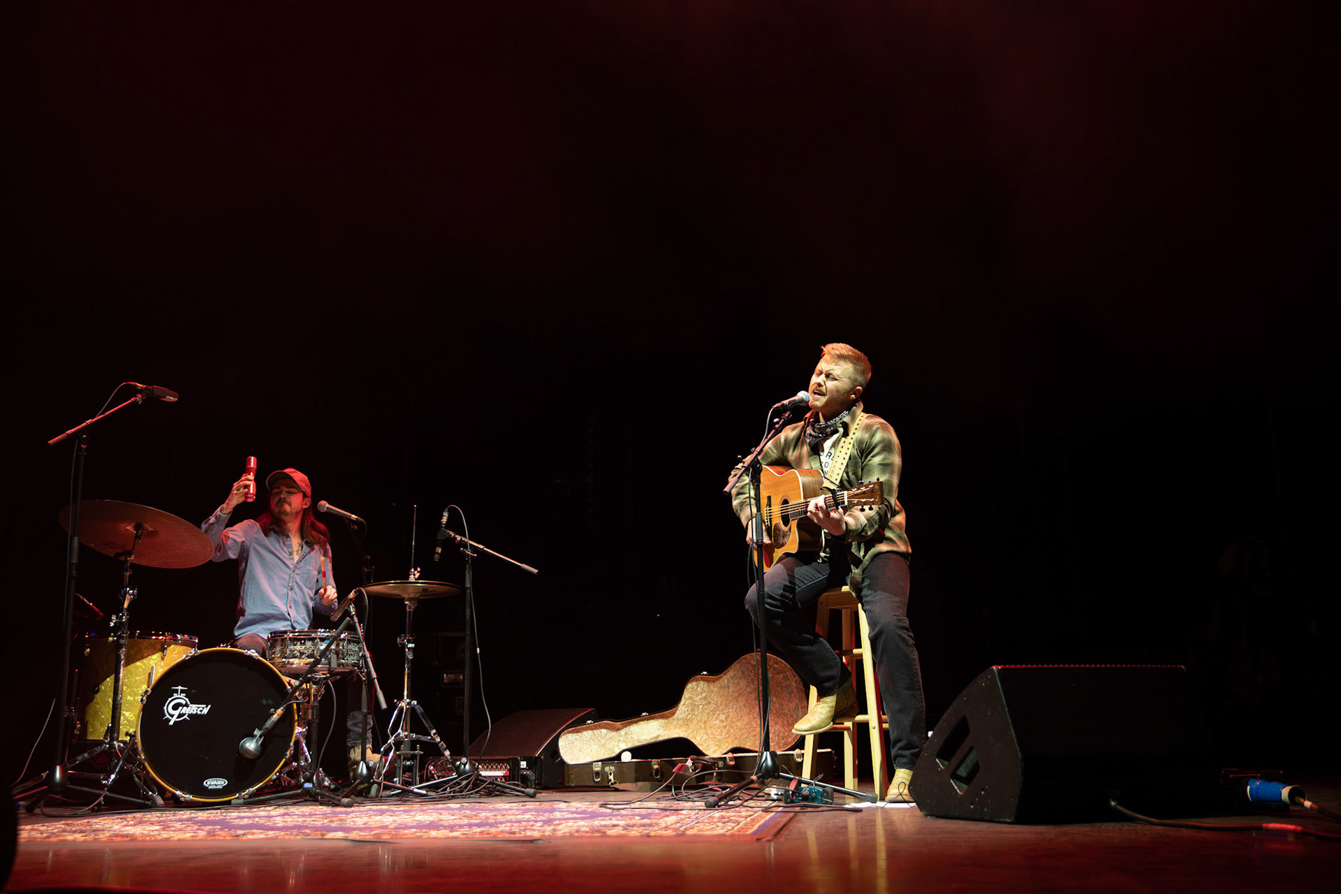 Corey Kent supporting Ashley McBryde at the Eventim Apollo, London, 20th January 2024