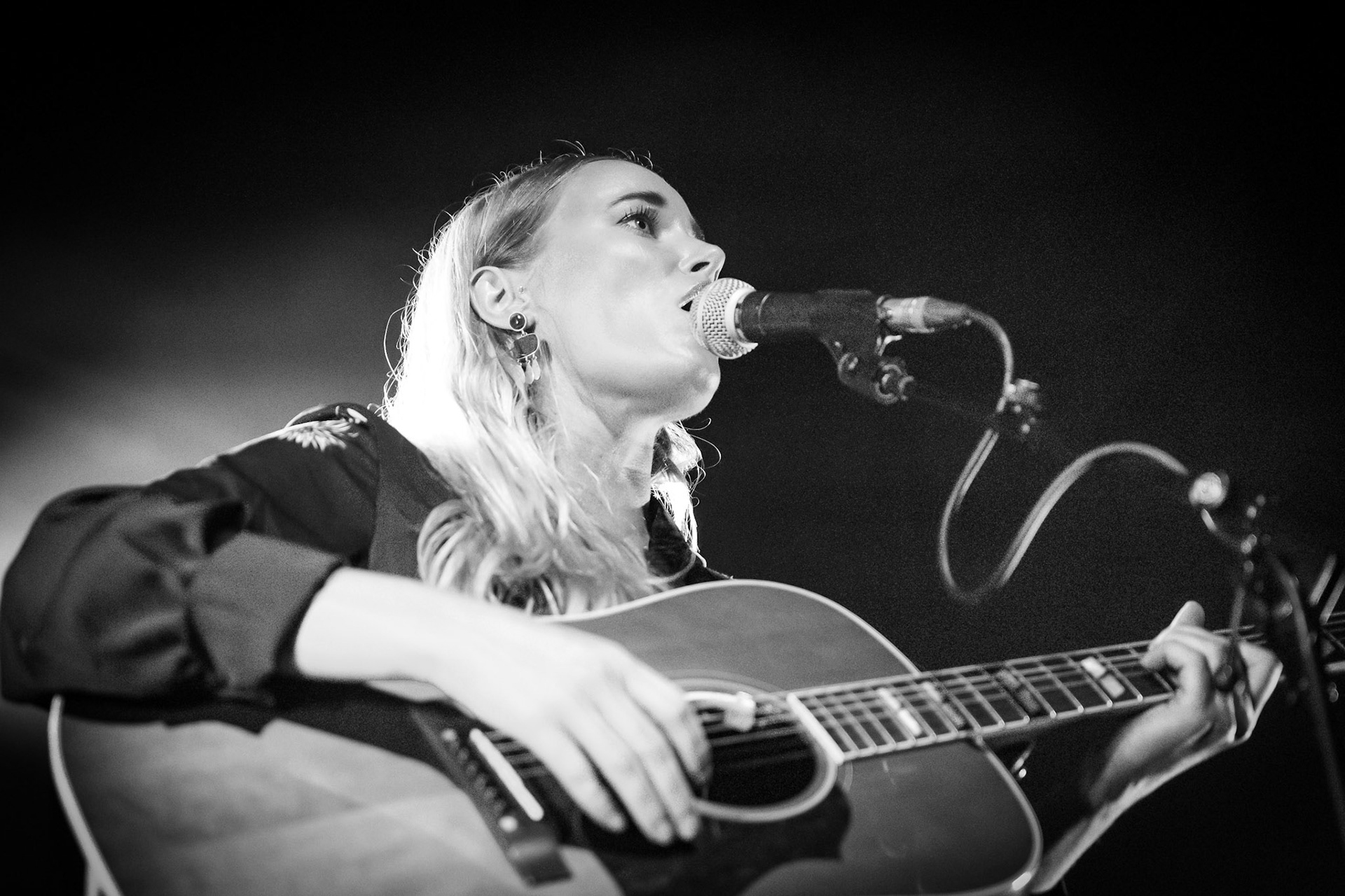 Leah Blevins supporting Morgan Wade on tour  at The Garage, Highbury Corner, London, 20th June 2022