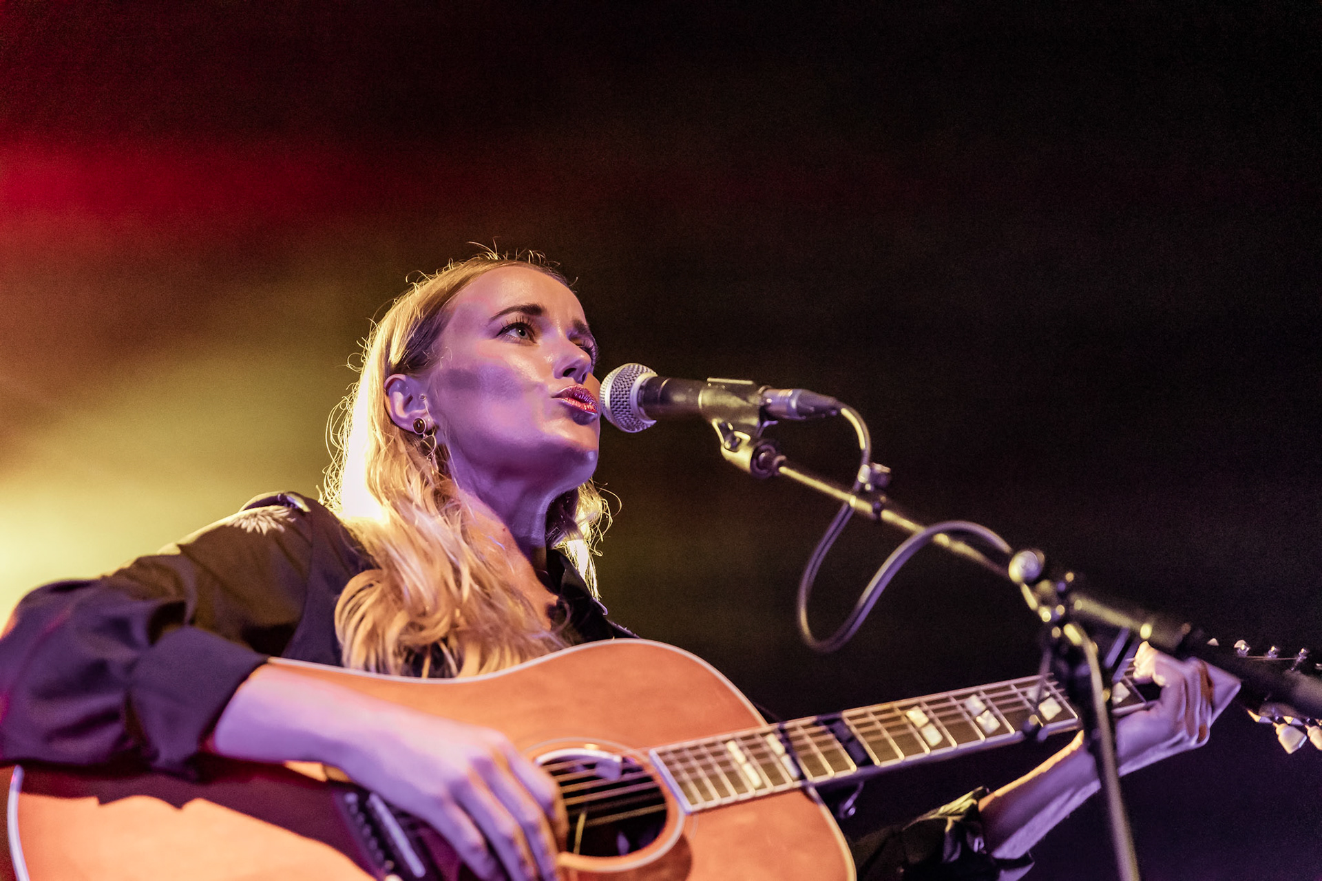 Leah Blevins supporting Morgan Wade on tour  at The Garage, Highbury Corner, London, 20th June 2022