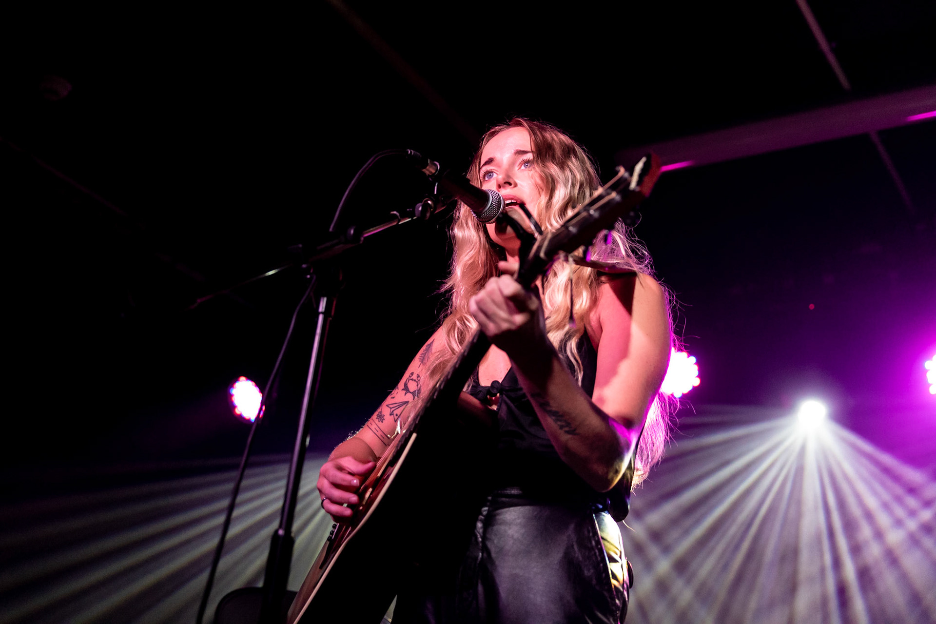 Leah Blevins supporting Morgan Wade's UK Tour at the Manchester Academy 3, June 24th 2022