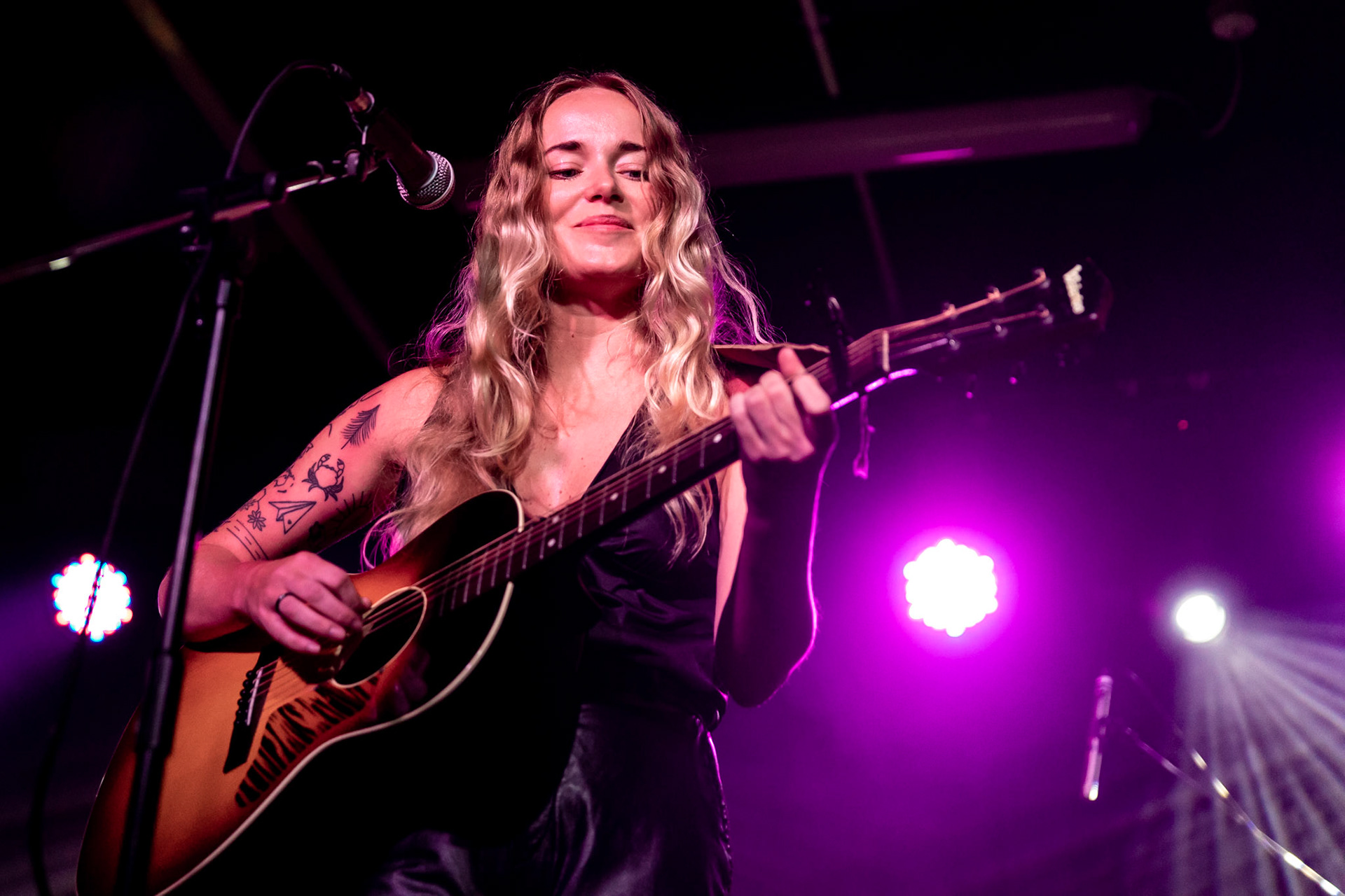 Leah Blevins supporting Morgan Wade's UK Tour at the Manchester Academy 3, June 24th 2022