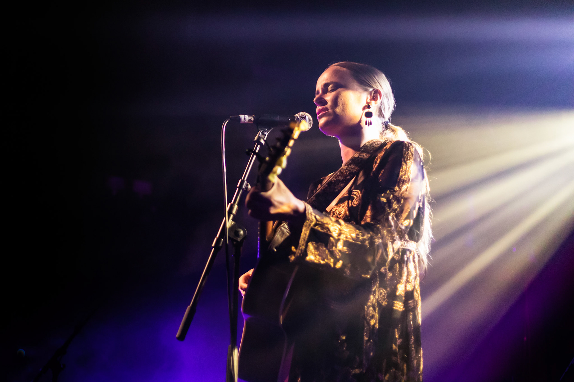 Leah Blevins supporting Morgan Wade on tour  at The Garage, Highbury Corner, London, 21st June 2022