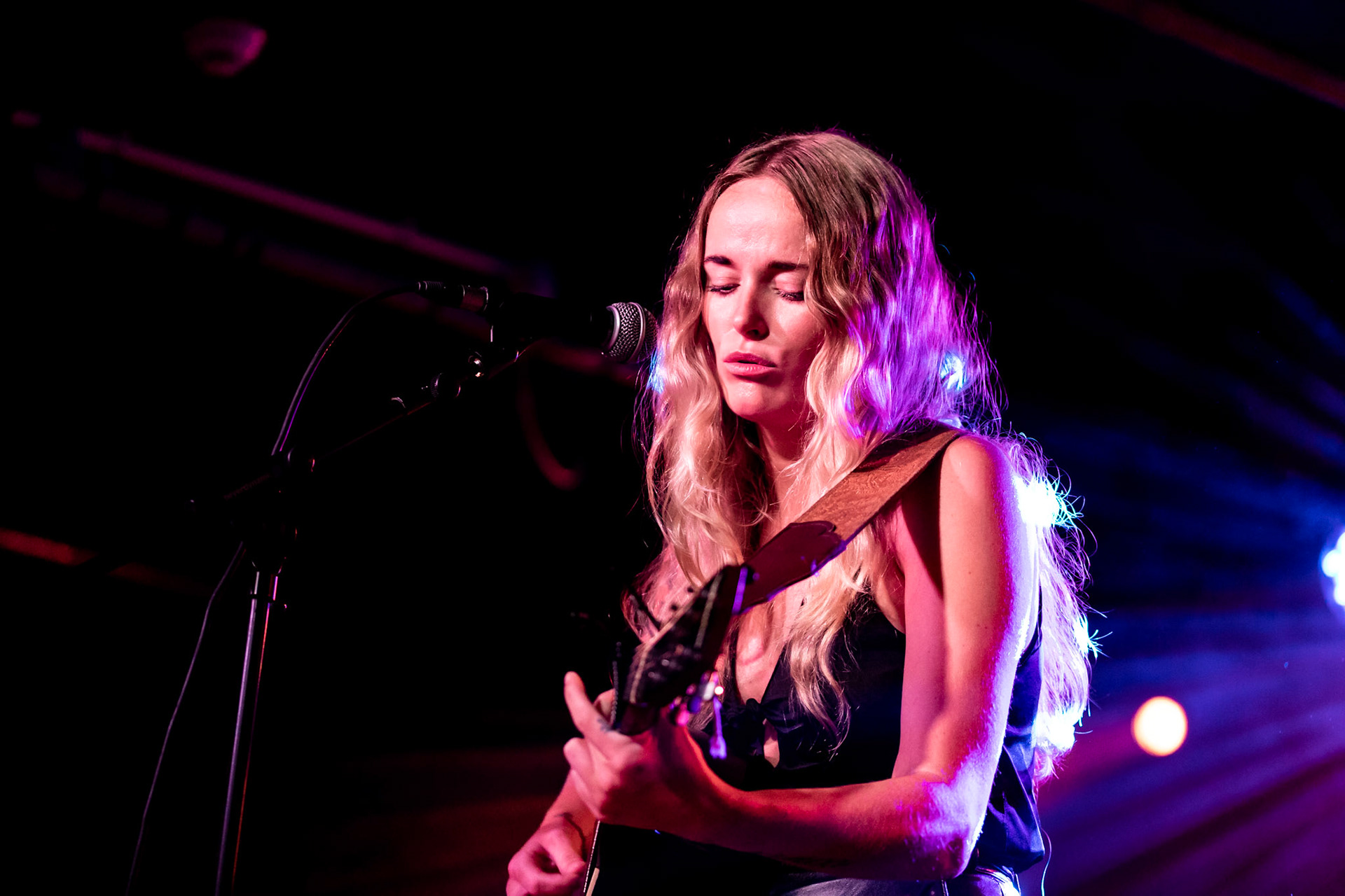 Leah Blevins supporting Morgan Wade's UK Tour at the Manchester Academy 3, June 24th 2022