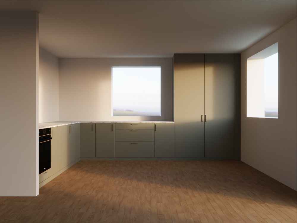 First render