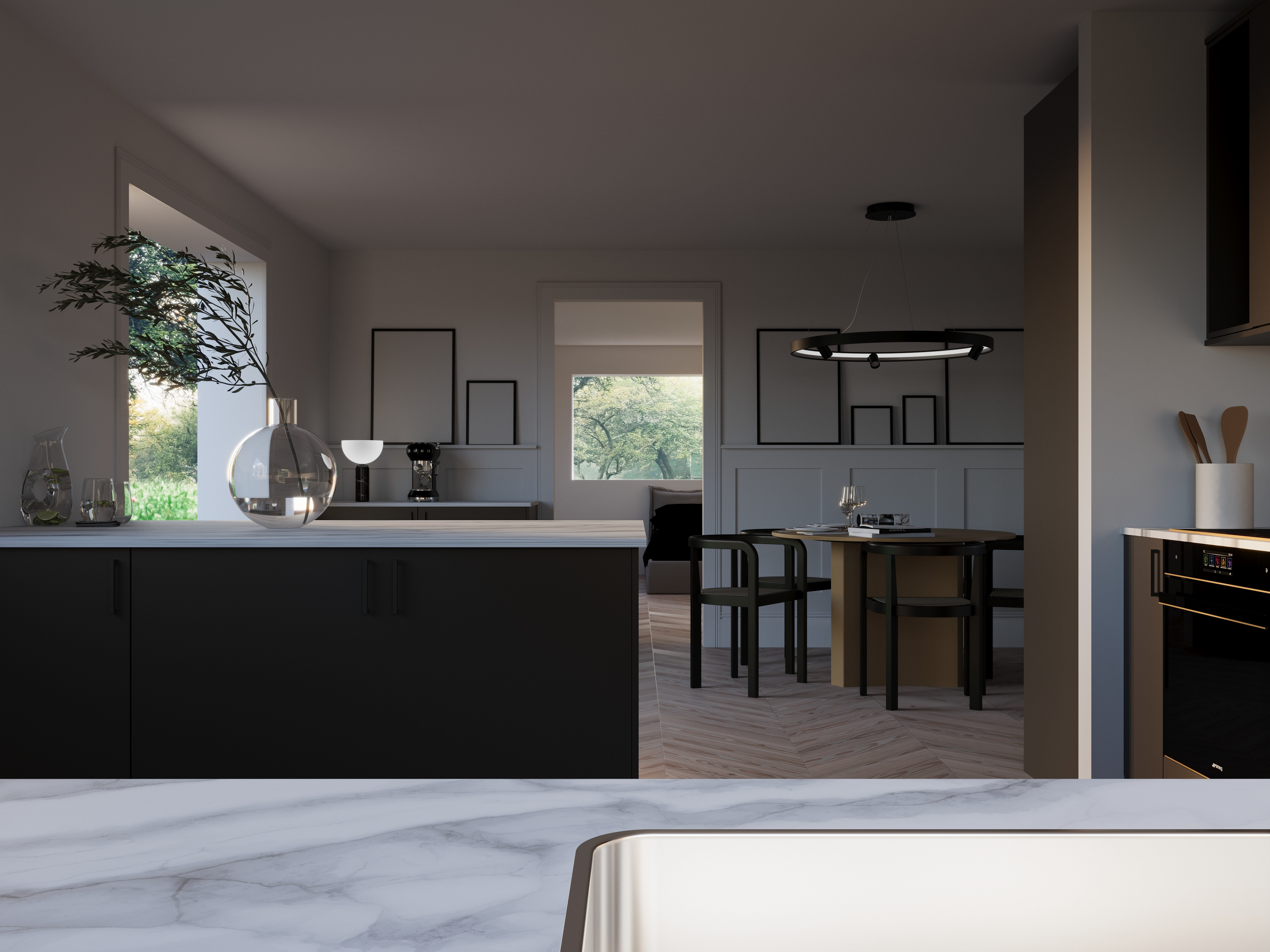 First render