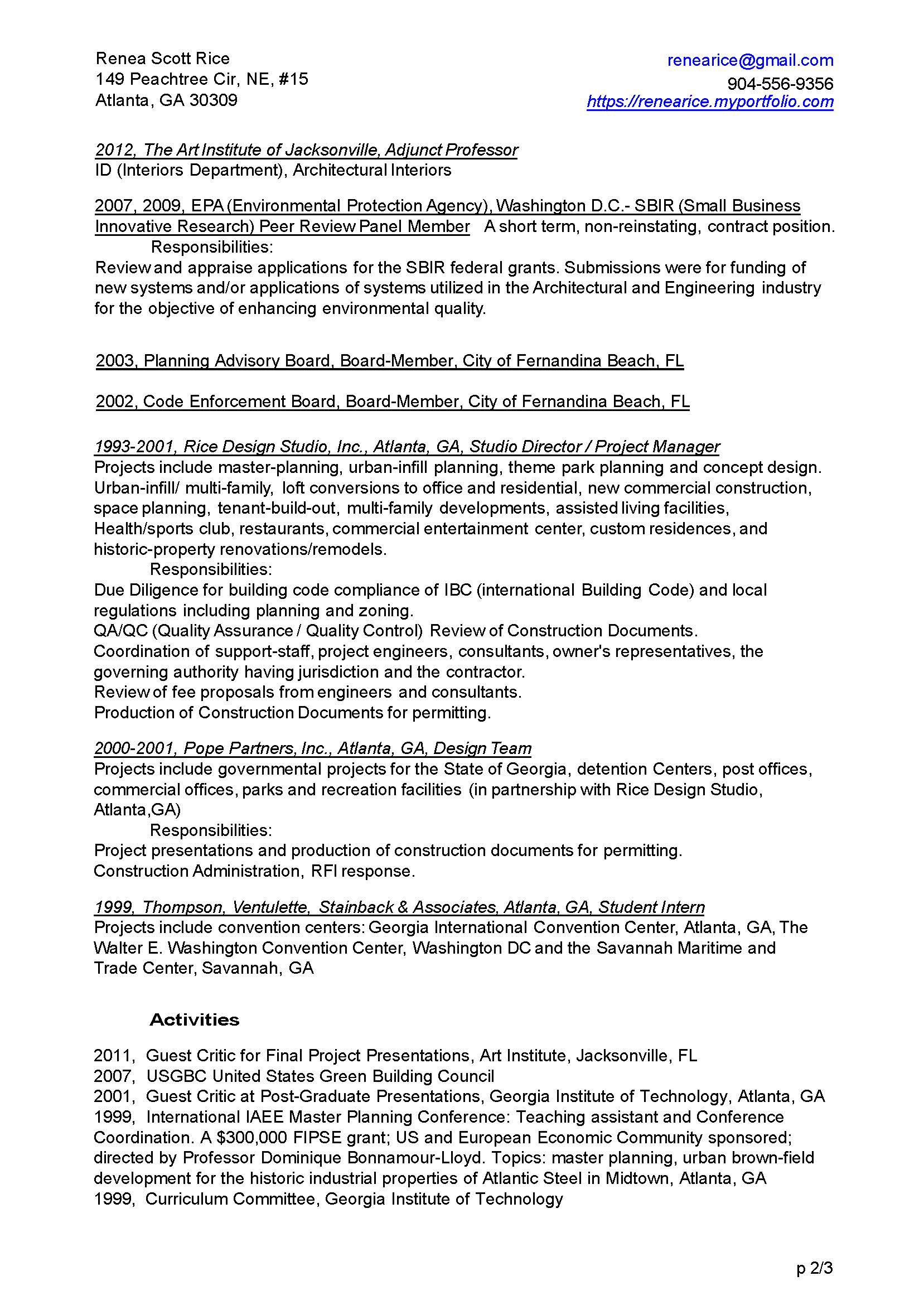 Resume p2/3