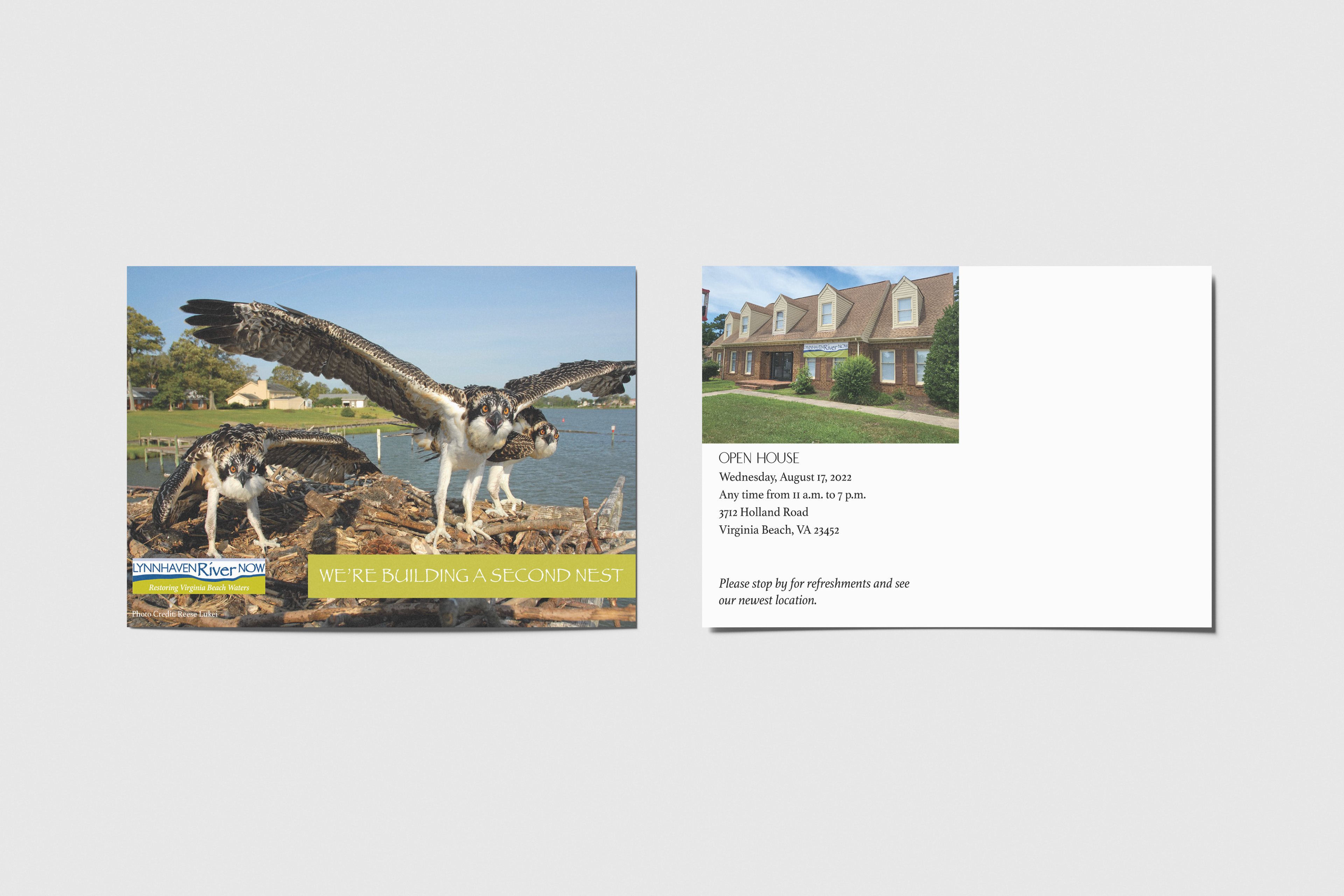 New Office Opening Postcard