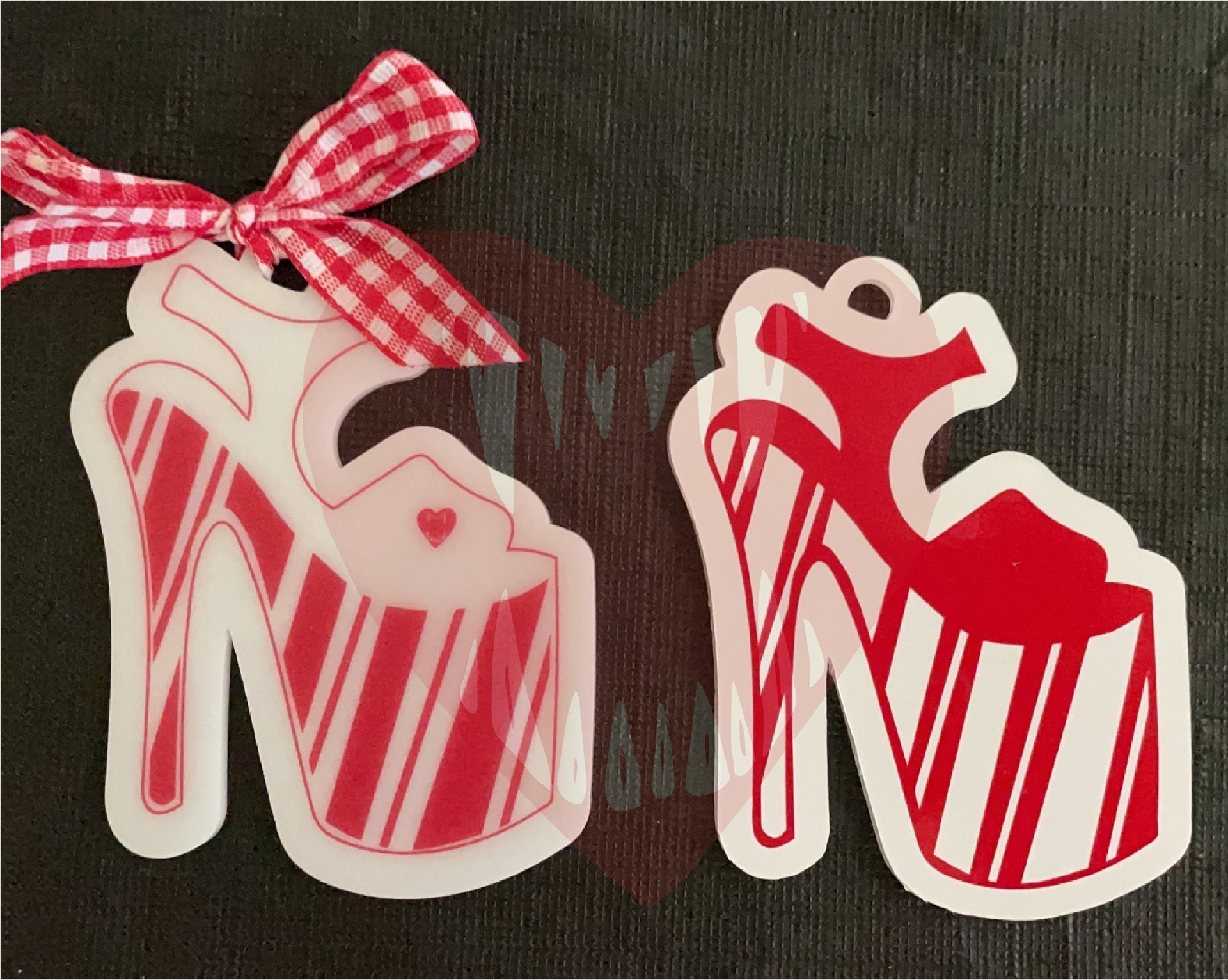 Candy Cane Stripper Heel Ornament (2022)