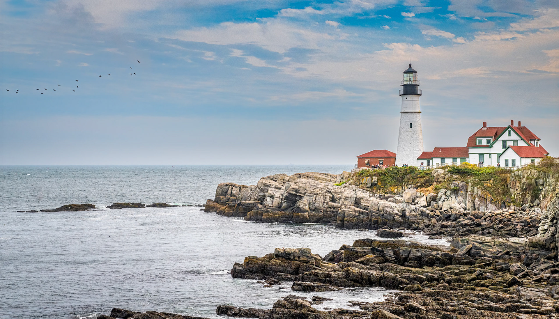 Portland Head Lighthouse - Located in Cape Elizabeth, it was completed in 1791 and is the oldest lighthouse in Maine