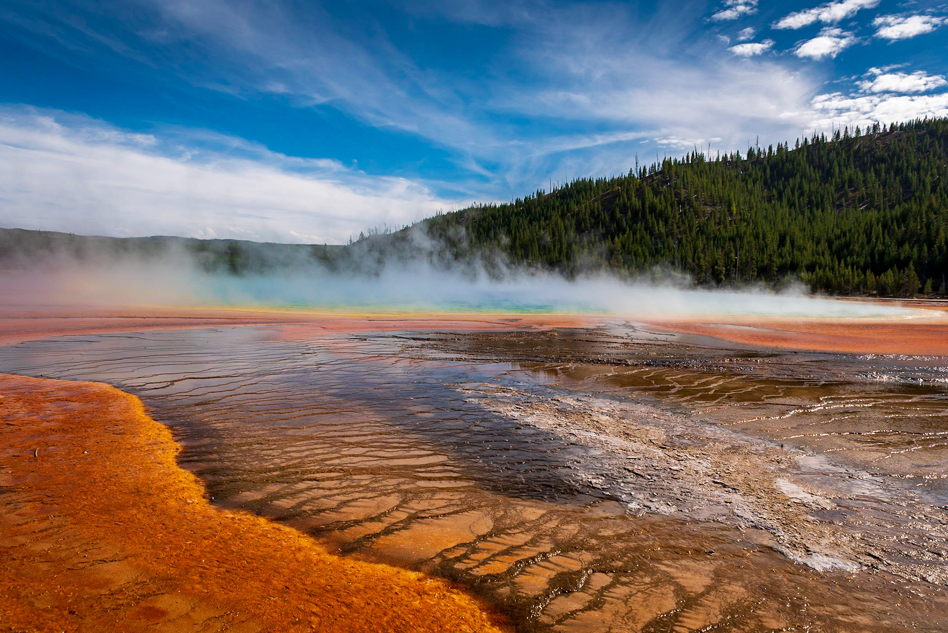 Grand Prismatic Spring - Midway Geyser Basin