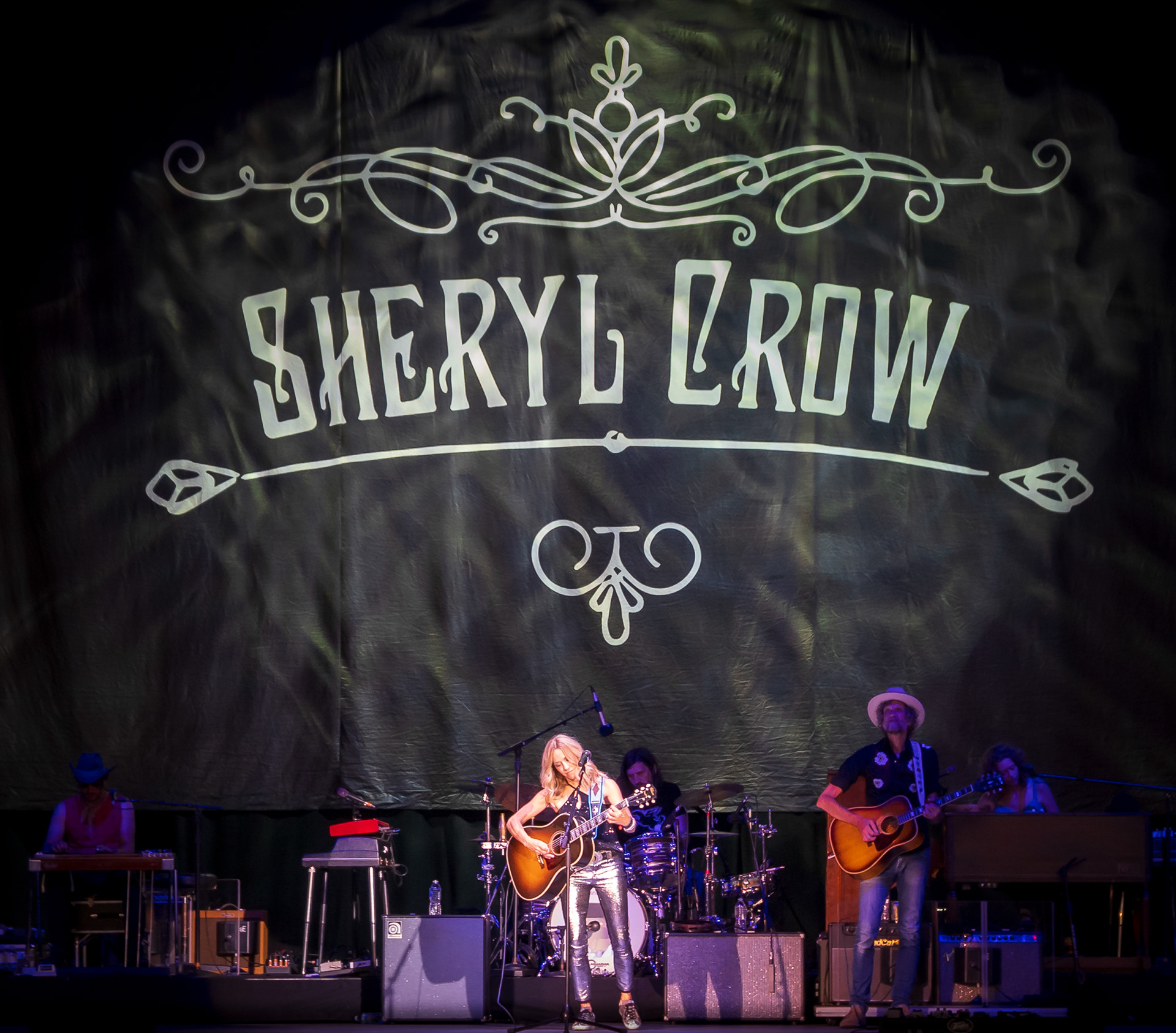 Sheryl Crow in concert at the Hollywood Casino Amphitheater