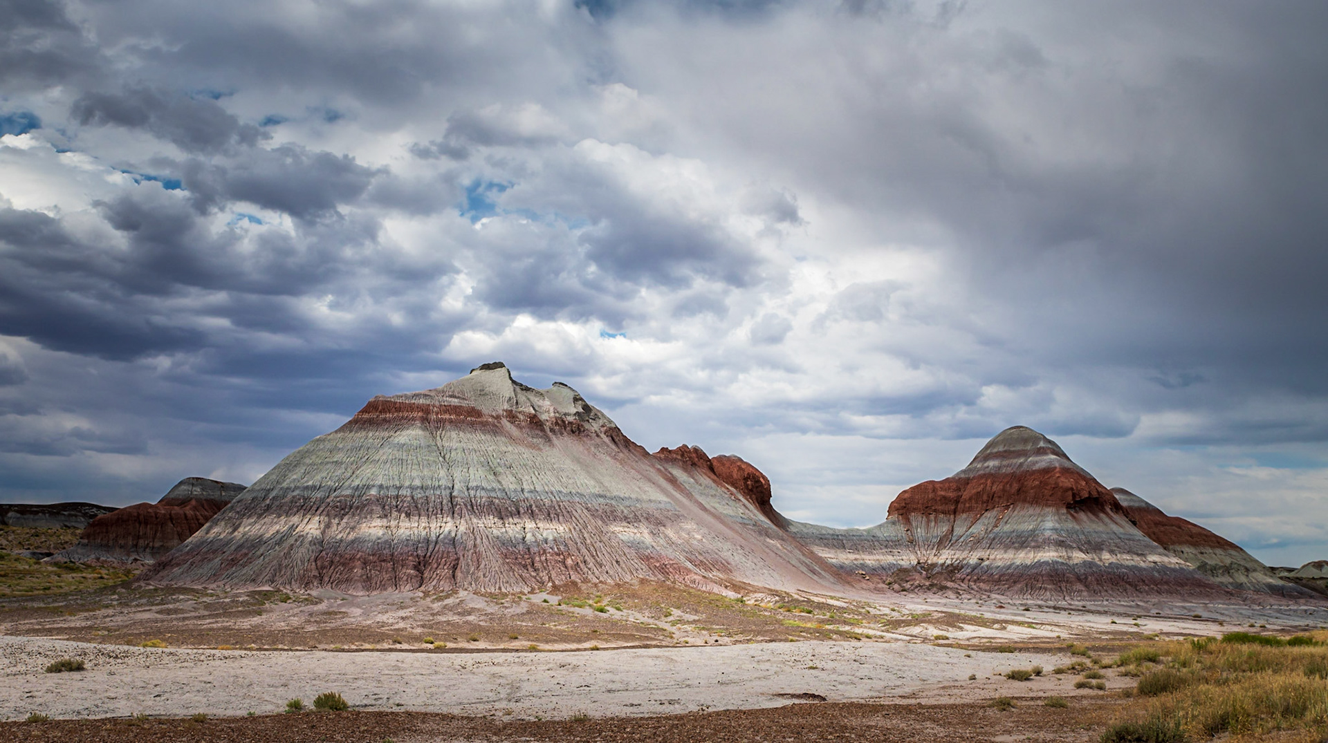 Colorful Striations of The Tepees