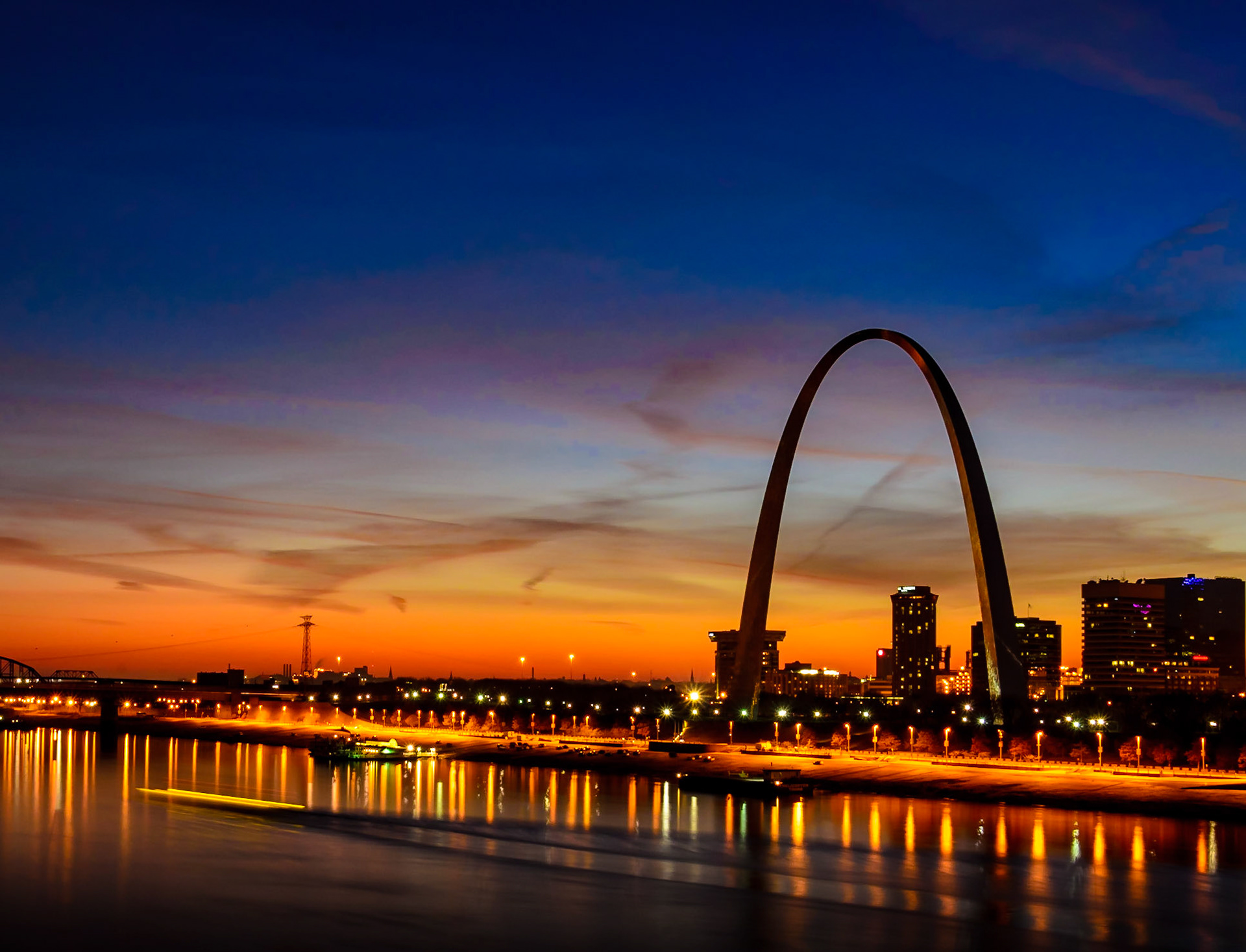 Night Cruise - On the St. Louis Riverfront