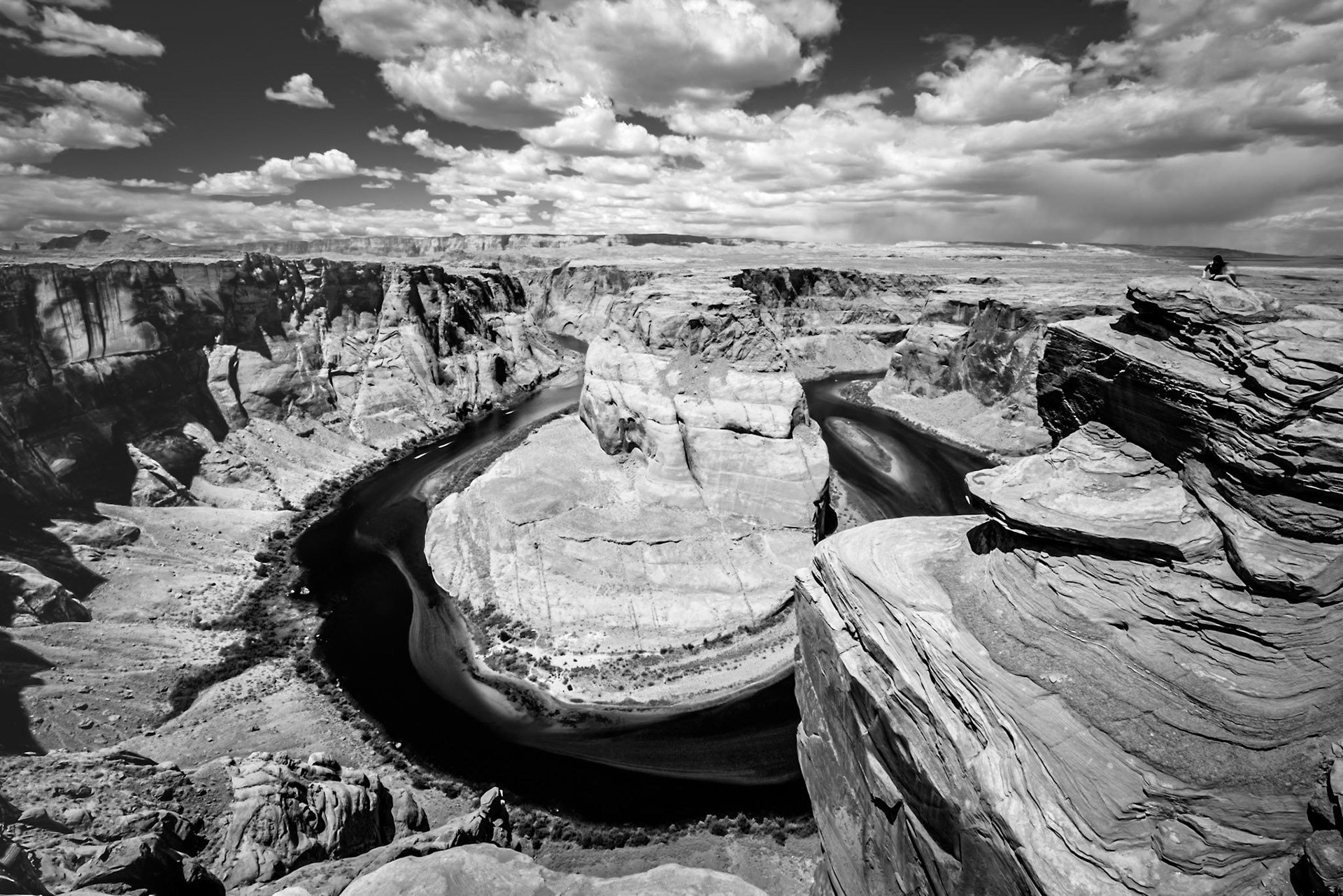 Horseshoe Bend - A unique bend in the Colorado River, part of the Glen Canyon National Recreation Area