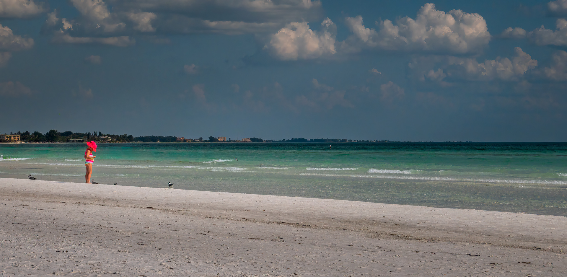 Pretty In Pink On Siesta Beach