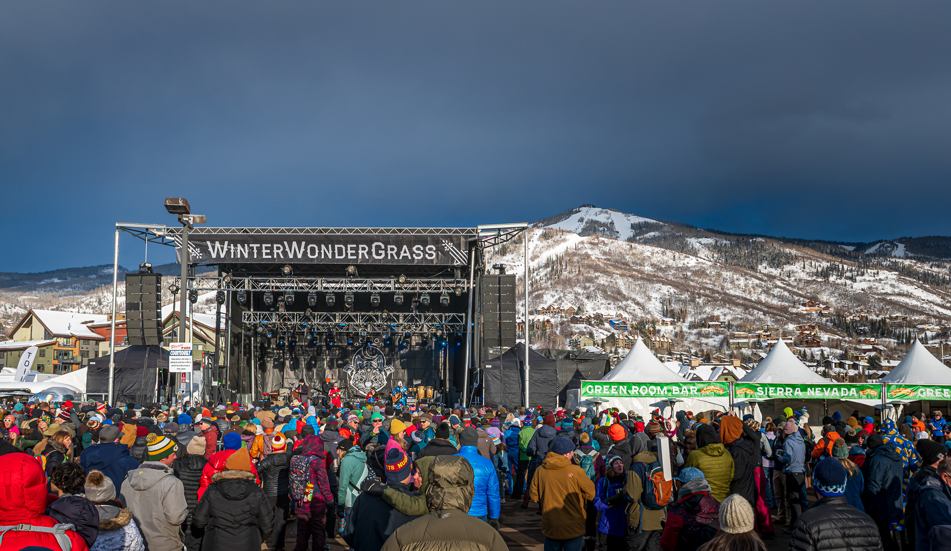 WinterWonderGrass Festival at the Steamboat Ski Resort, Colorado