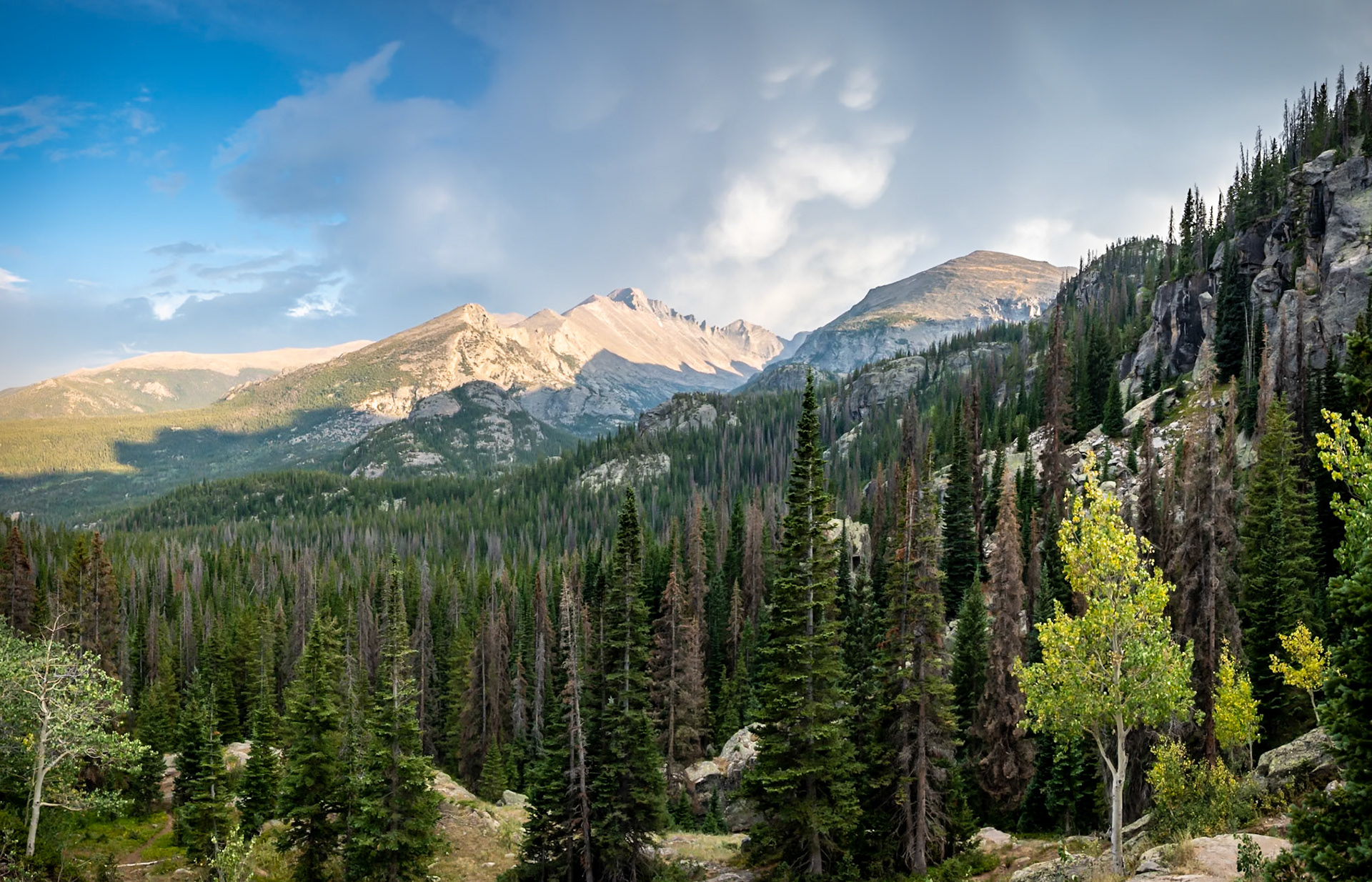 Colorado Rocky Mountain Landscape